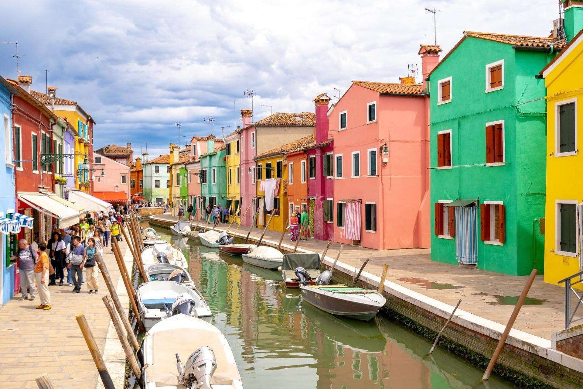 Murano y Burano con vista a San Marcos