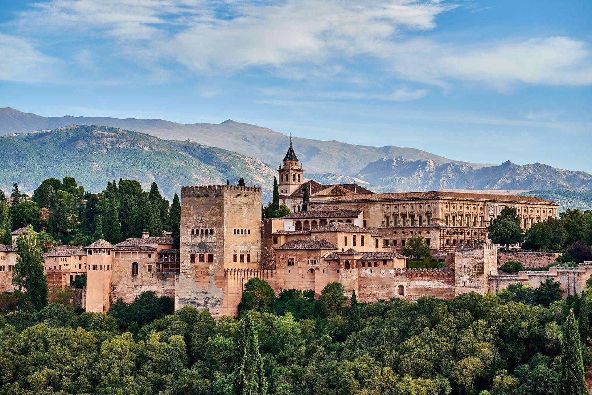 Alhambra y palacios nazaríes en inglés