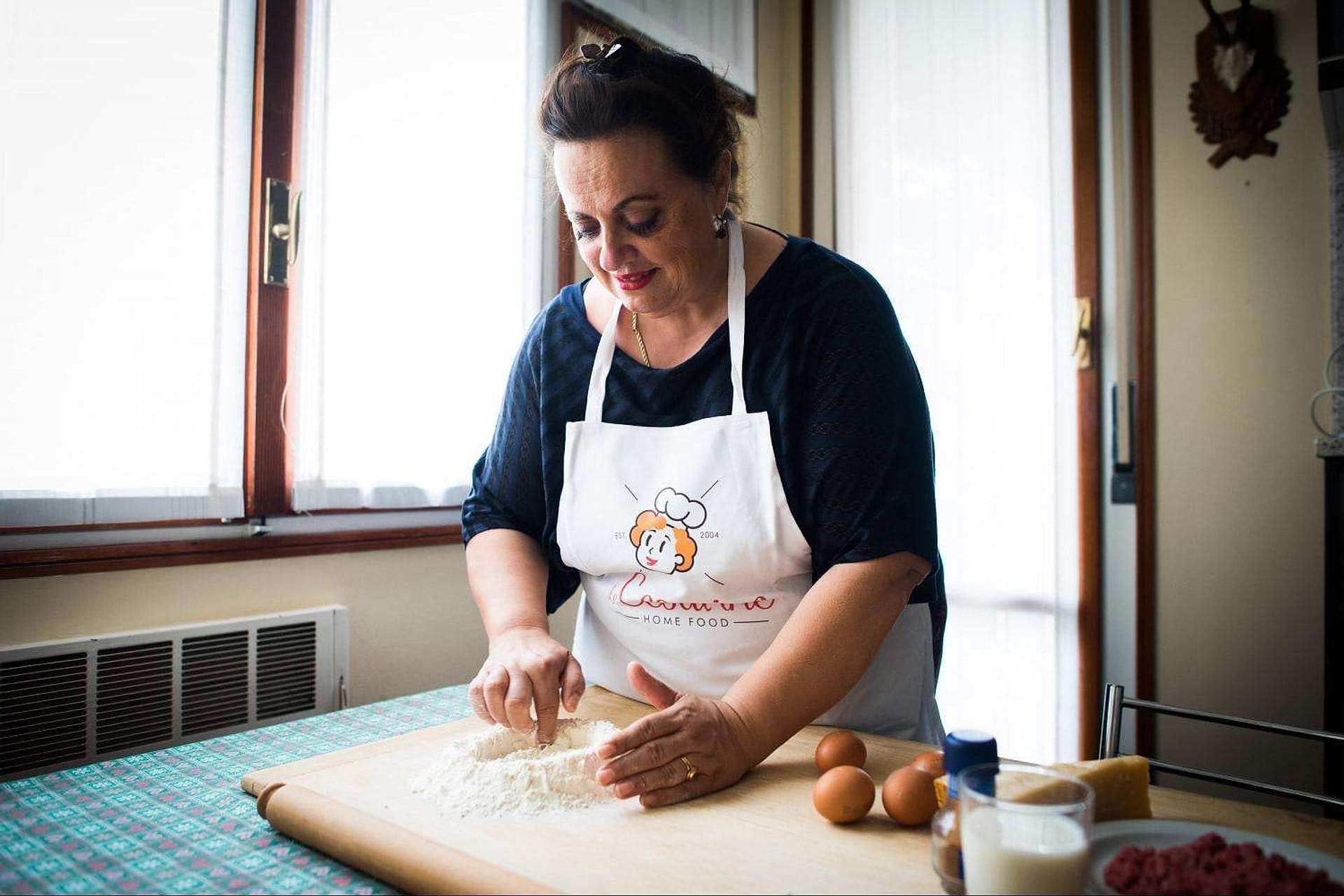 Mercado y cocina con un local en Perugia