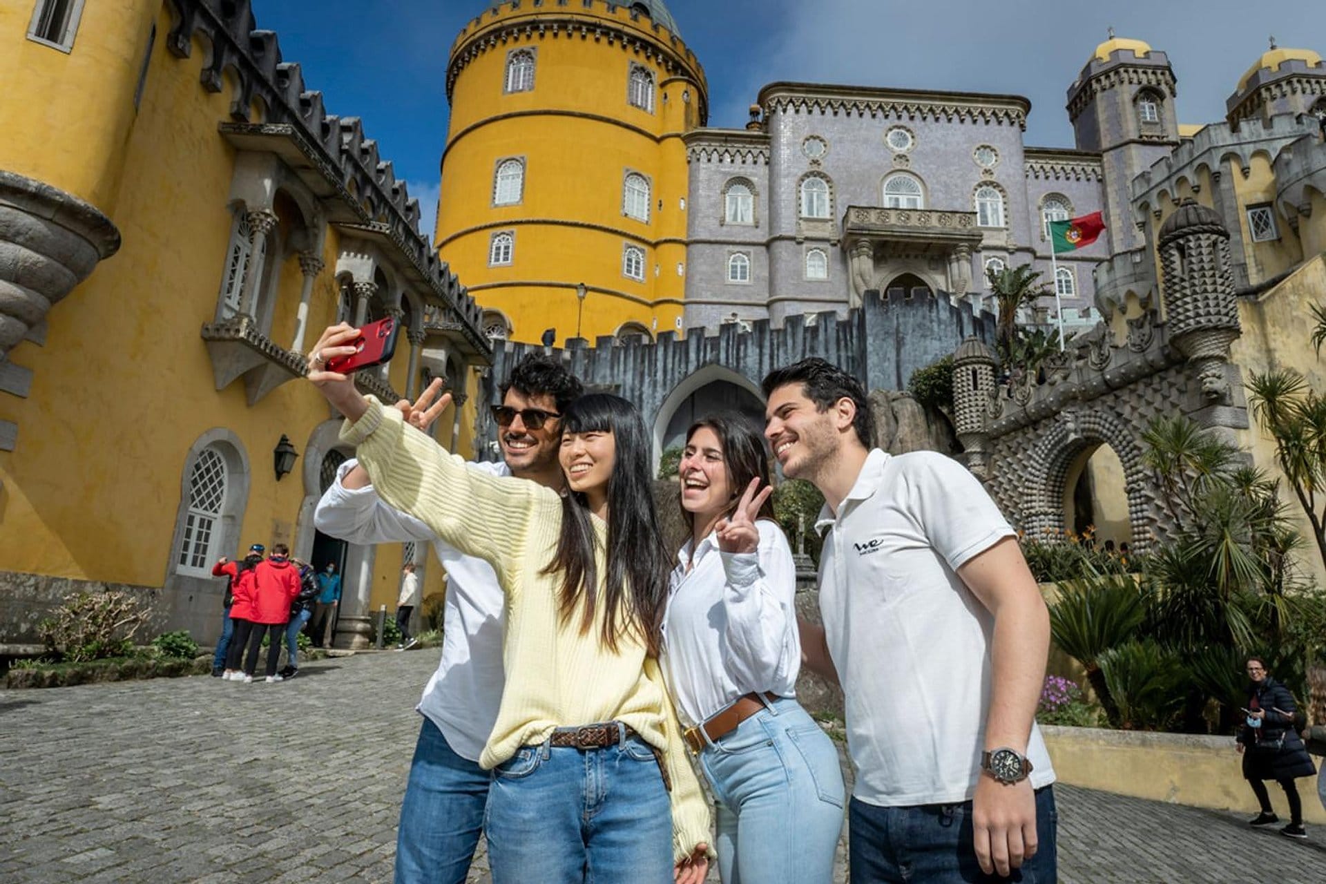Sintra con Palacio da Pena y bodega