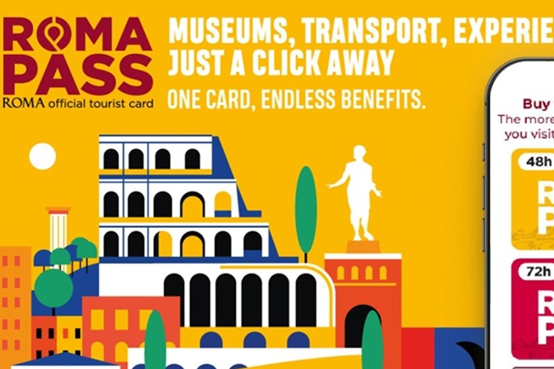 Roma Pass: tarjeta oficial con transporte