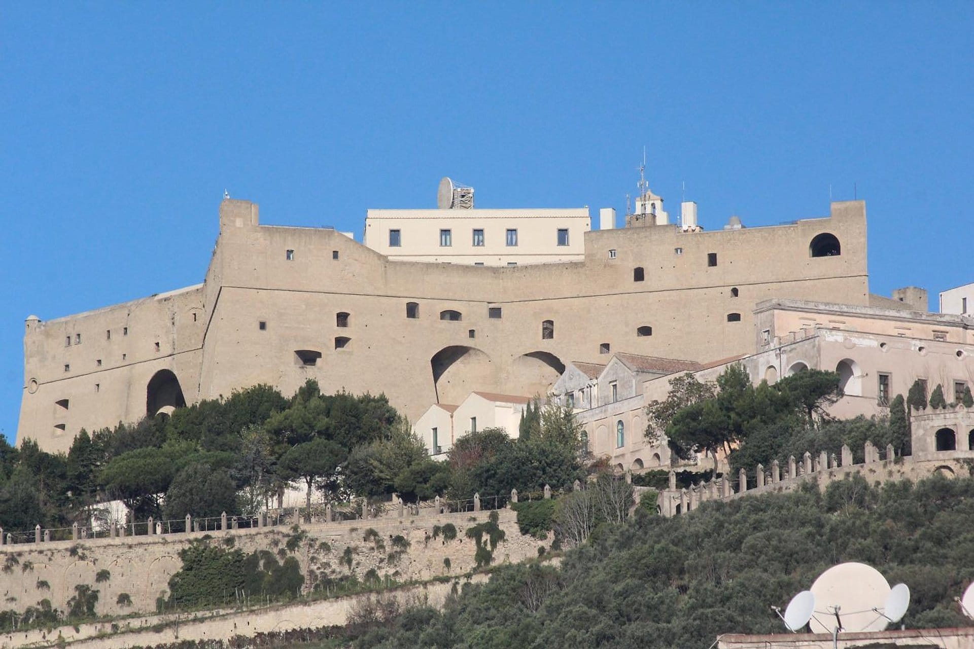Castillo de Sant'Elmo con audioguía