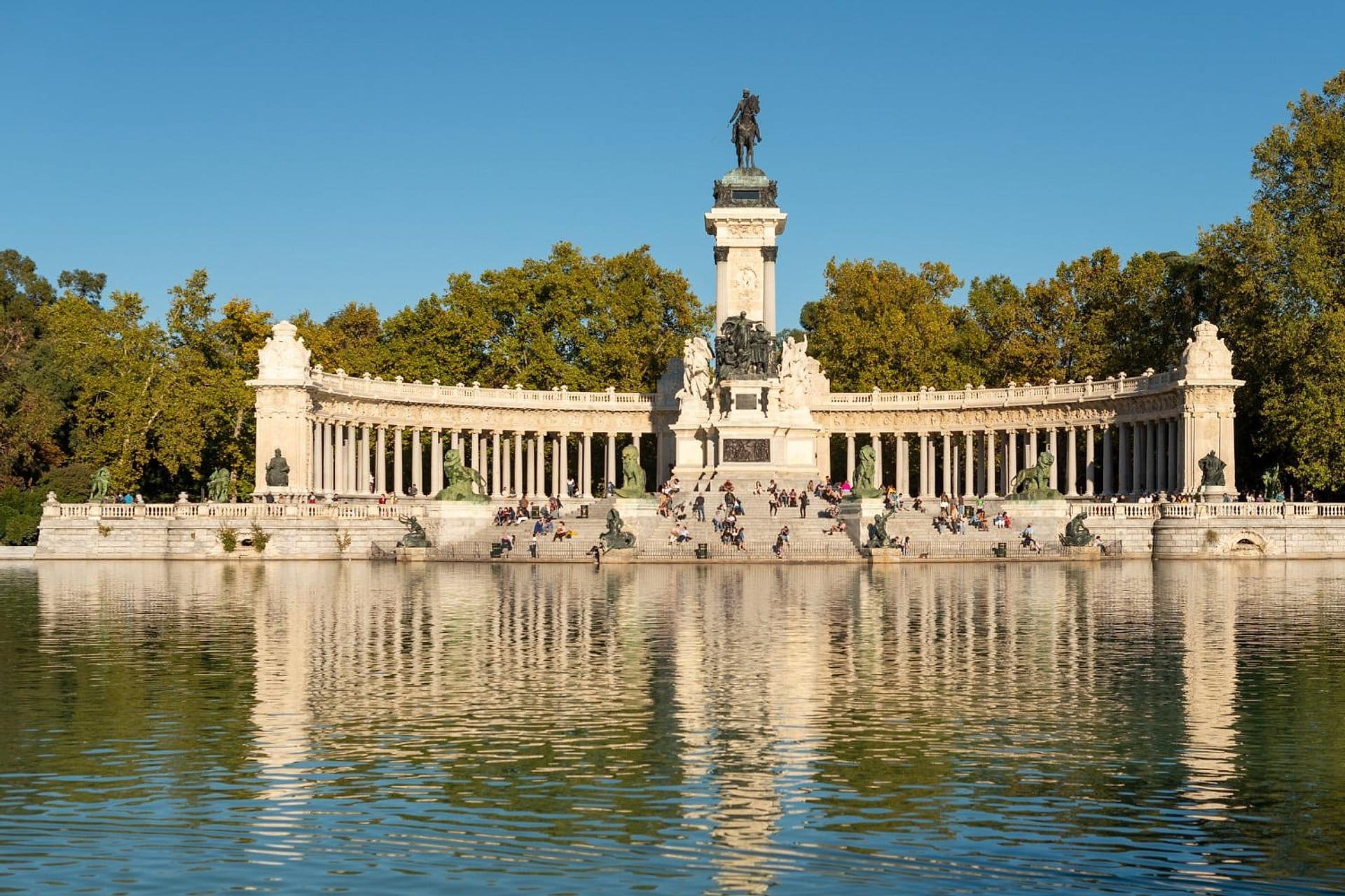 Parque de El Retiro con audioguía