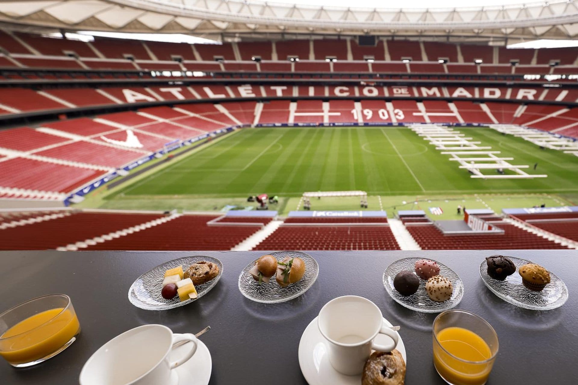 Atlético Madrid: tour Premium y desayuno