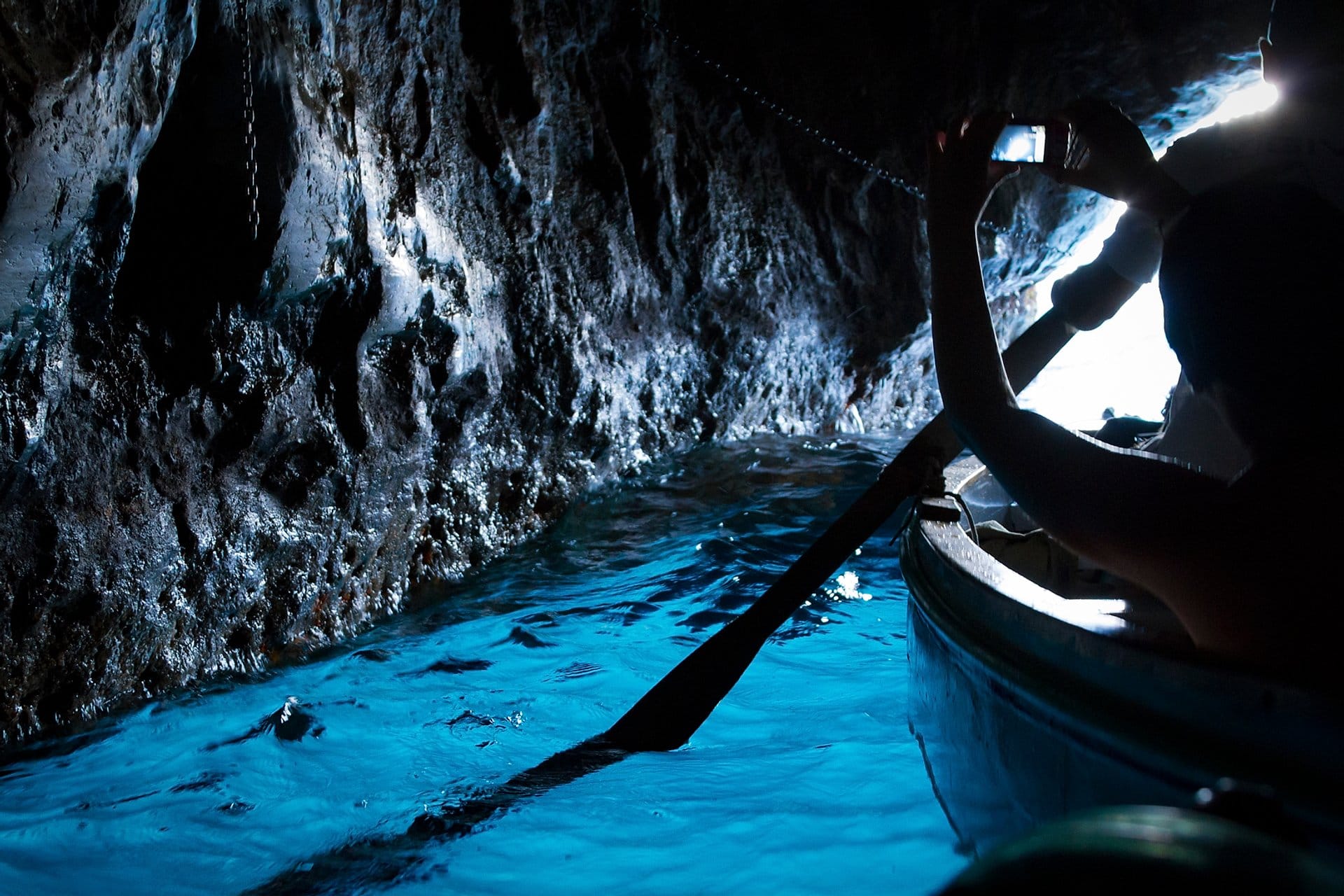 Capri con Gruta Azul desde Sorrento