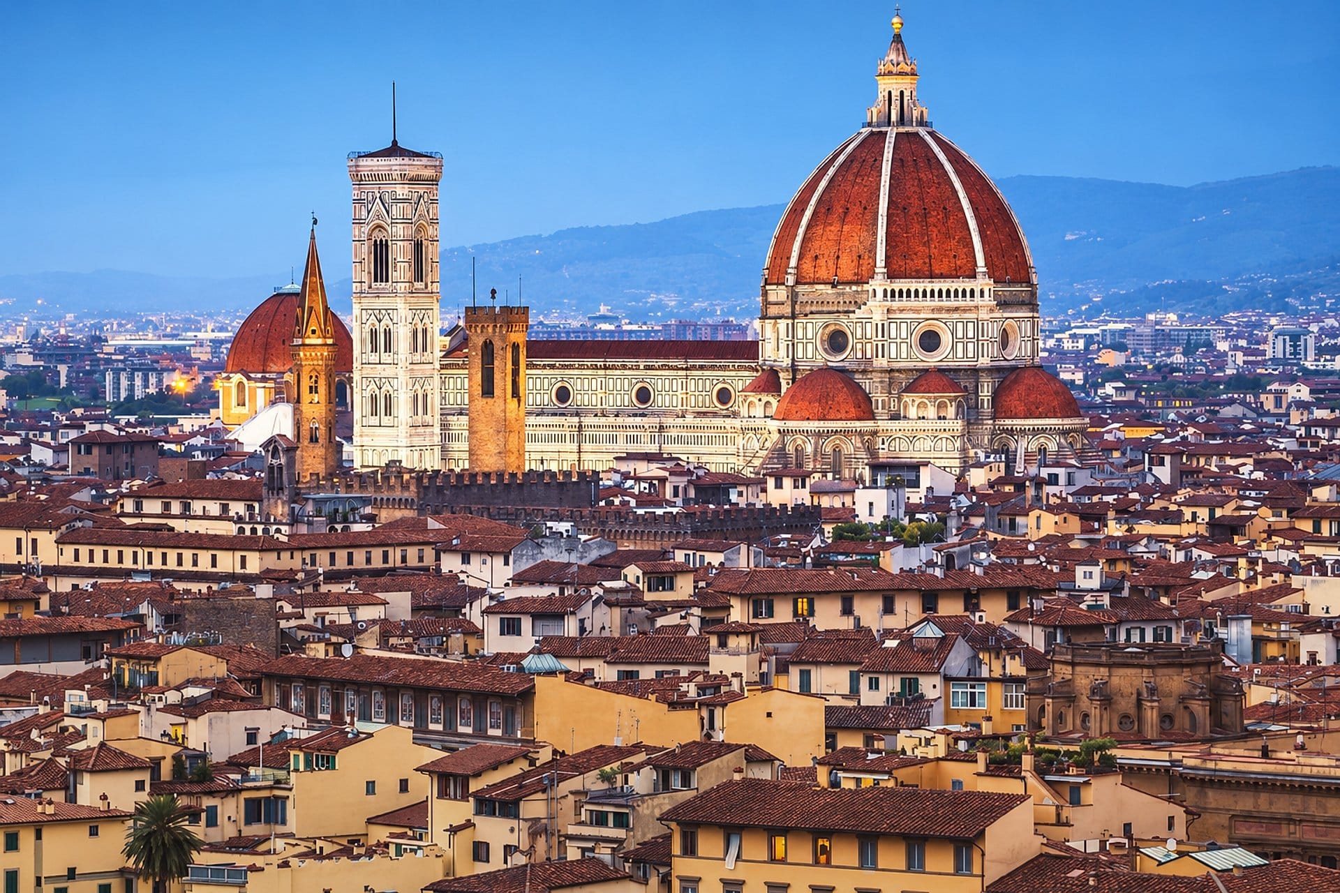 Florencia en tren de alta velocidad