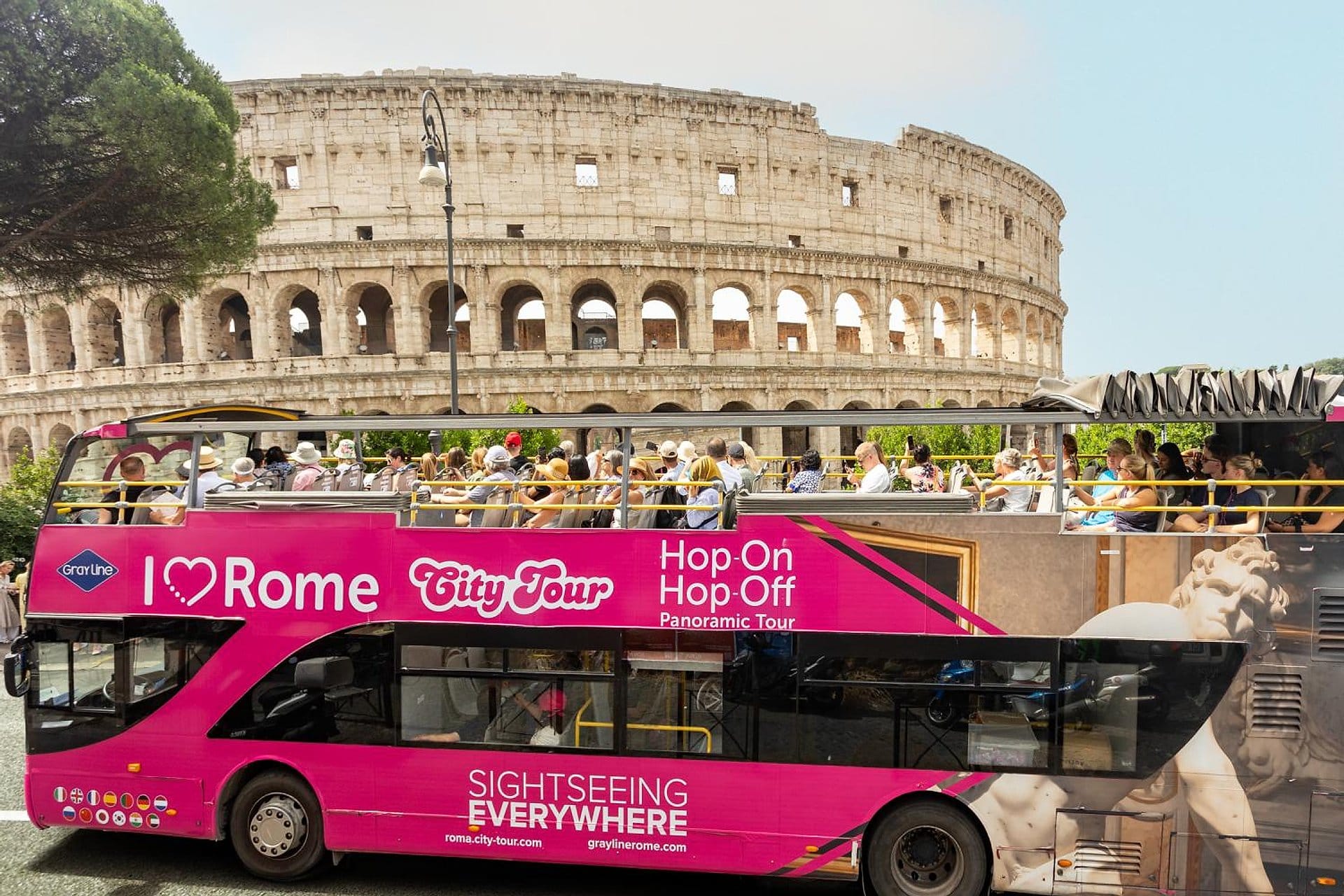 Bus Turistico Hop On Hop Off - I Love Rome