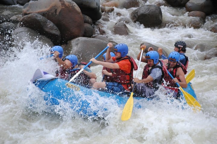 Rafting en el Sarapiquí clase 2-3