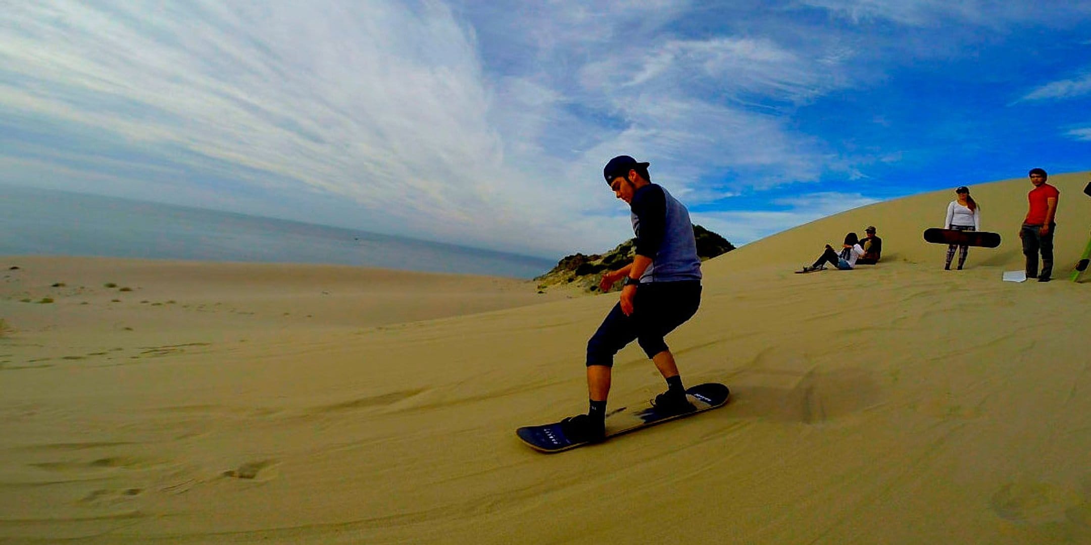 Laguna Morón: buggy y sandboarding