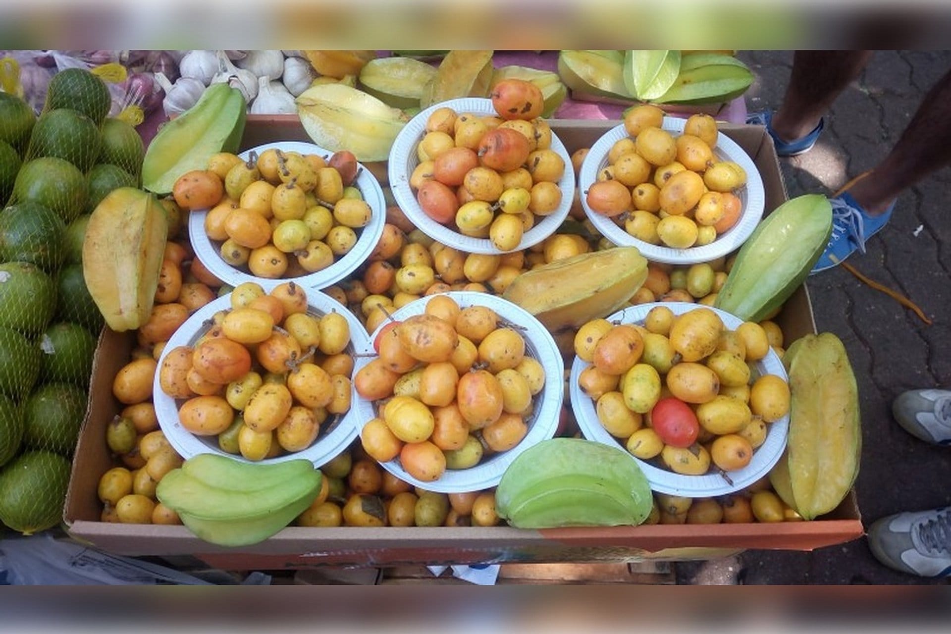 Degustación de frutas brasileñas en Río