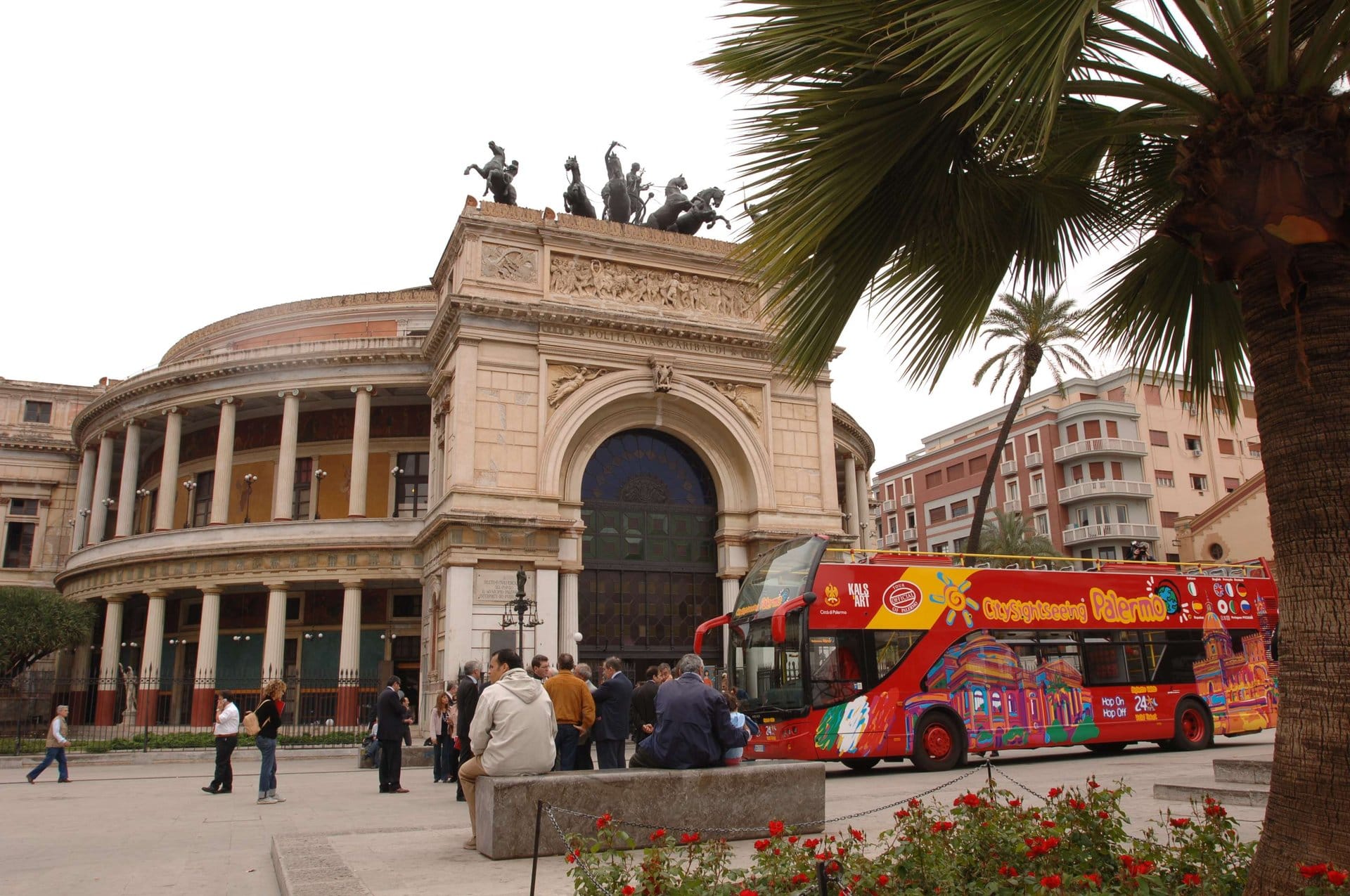 Palermo en bus hop-on hop-off