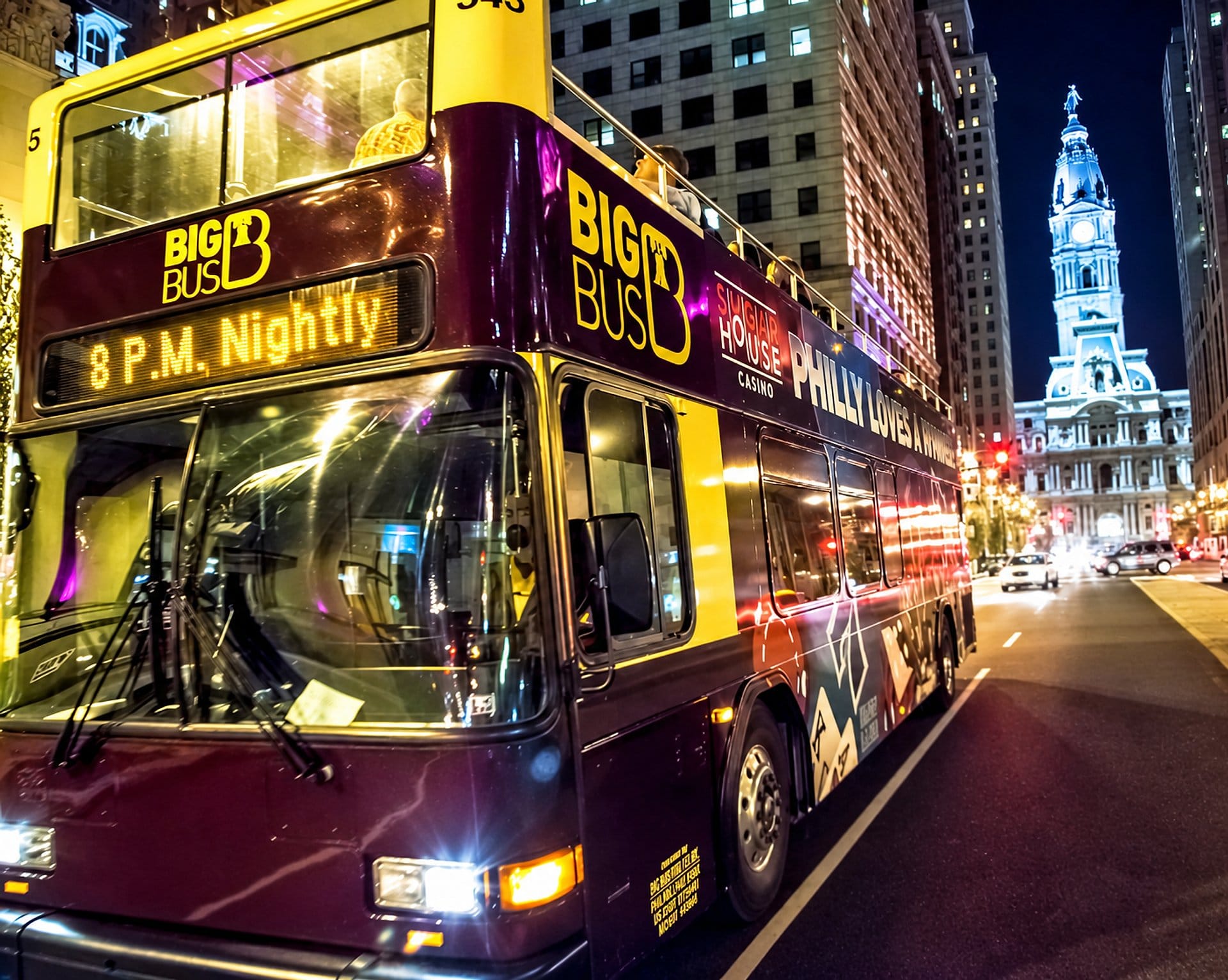 Filadelfia Philly de noche