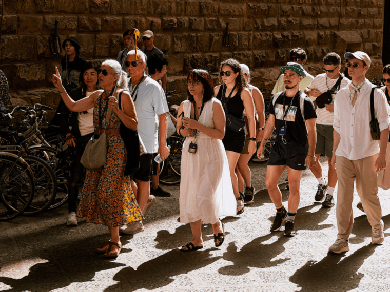 Recorrido a pie por el centro de Florencia