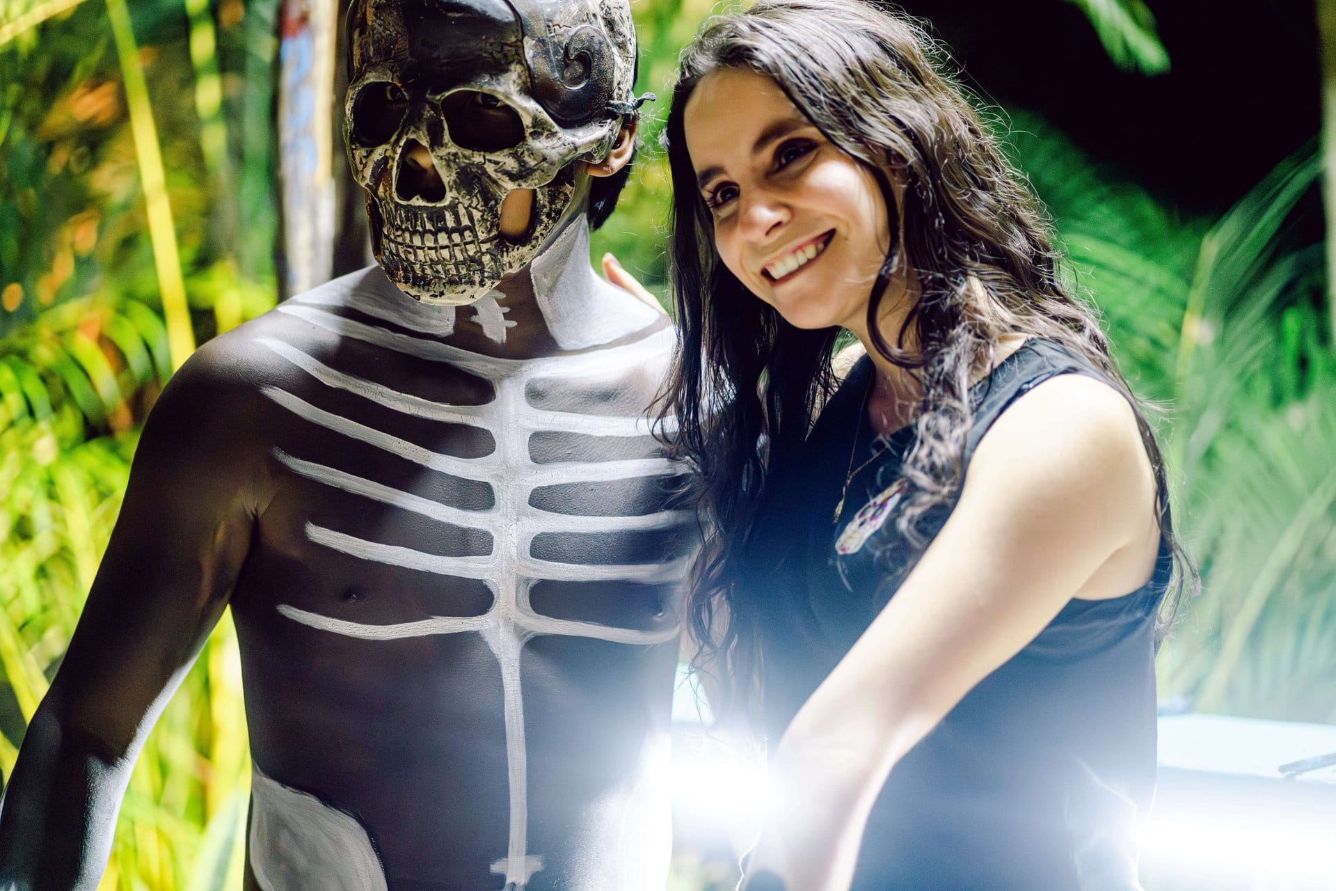Día de Muertos en un Cenote