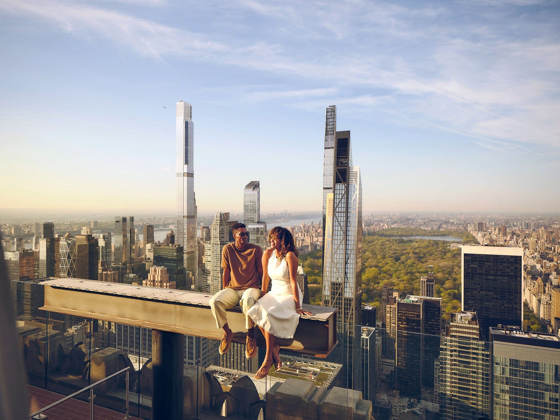 The Beam en Top of the Rock con entrada