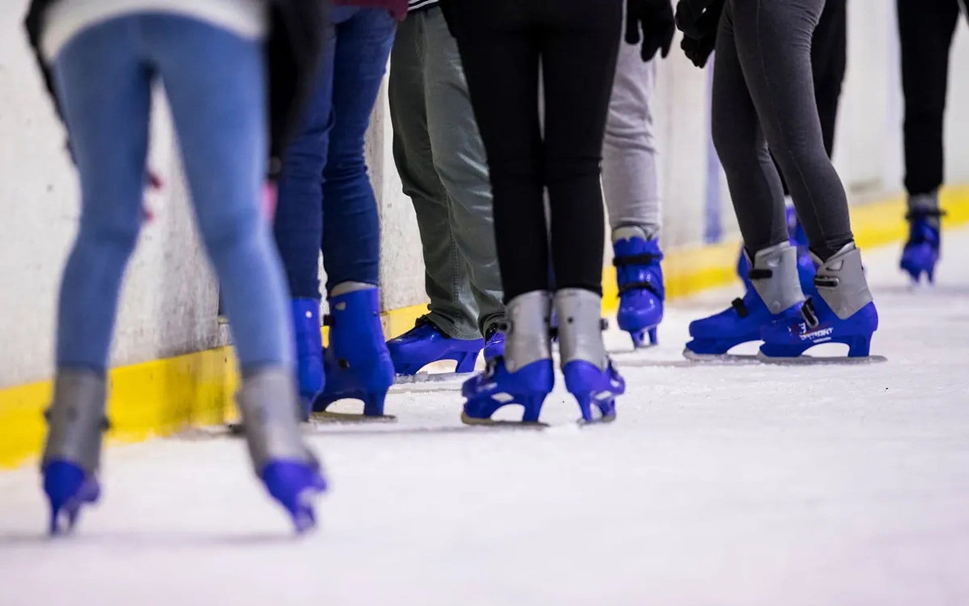 Pista de hielo en el FC Barcelona