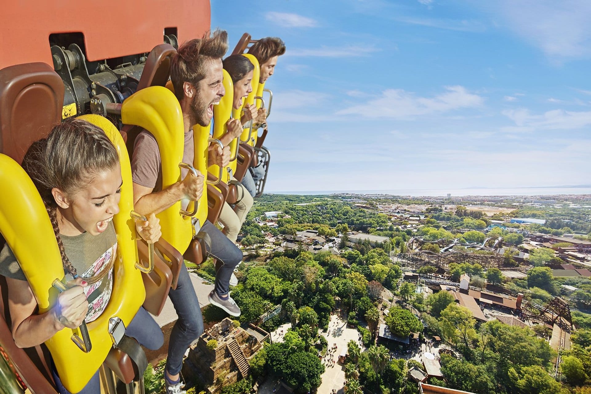 Parque PortAventura desde Barcelona