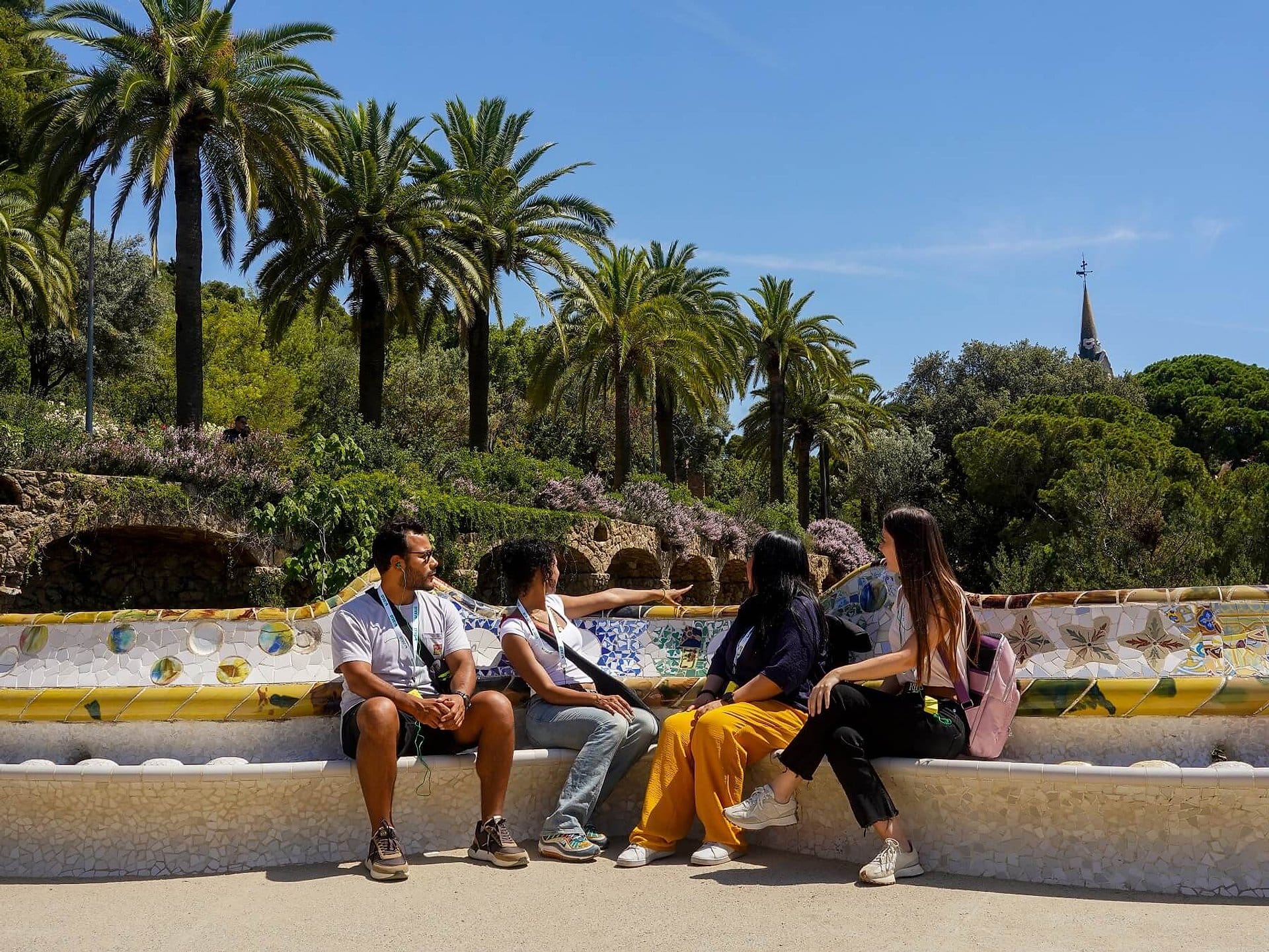 Parque Güell: visita guiada sin colas