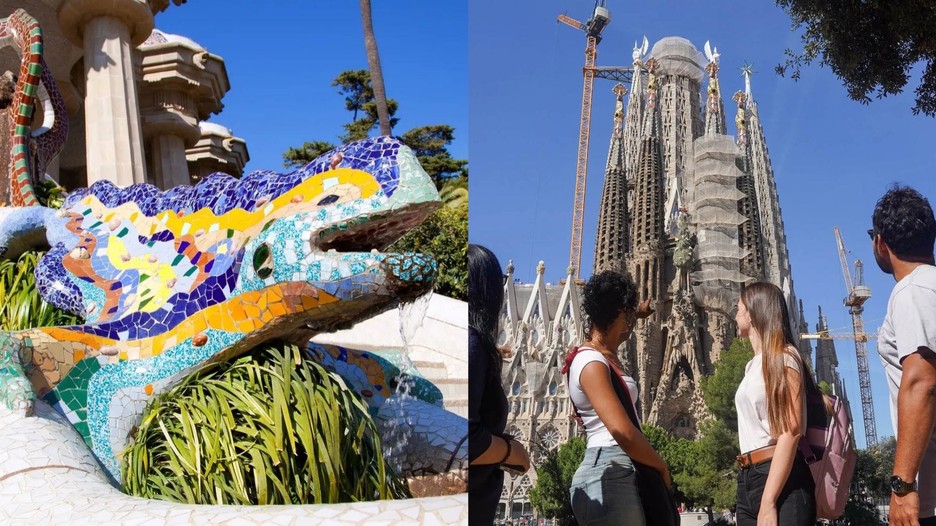 Sagrada Familia y Parque Güell: tour rápido