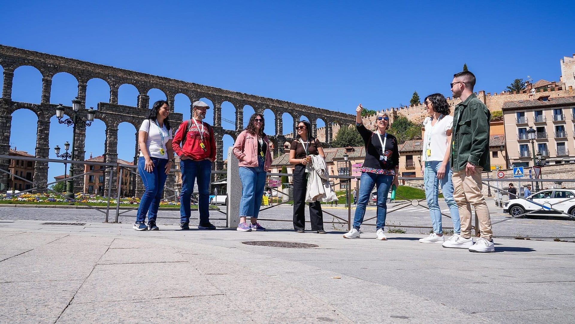 Segovia con Catedral y Alcázar