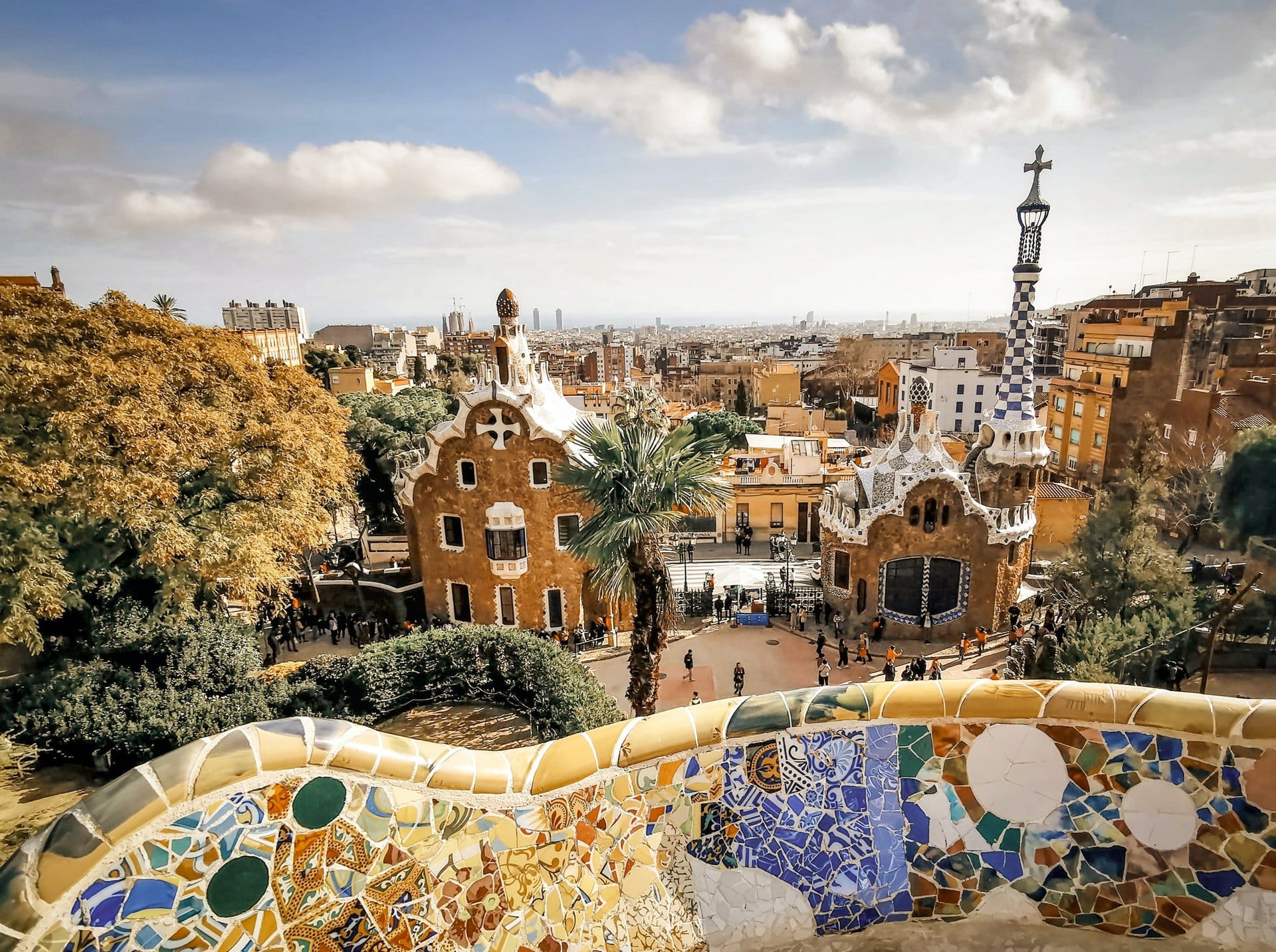 Park Guell y Sagrada Familia: acceso rápido