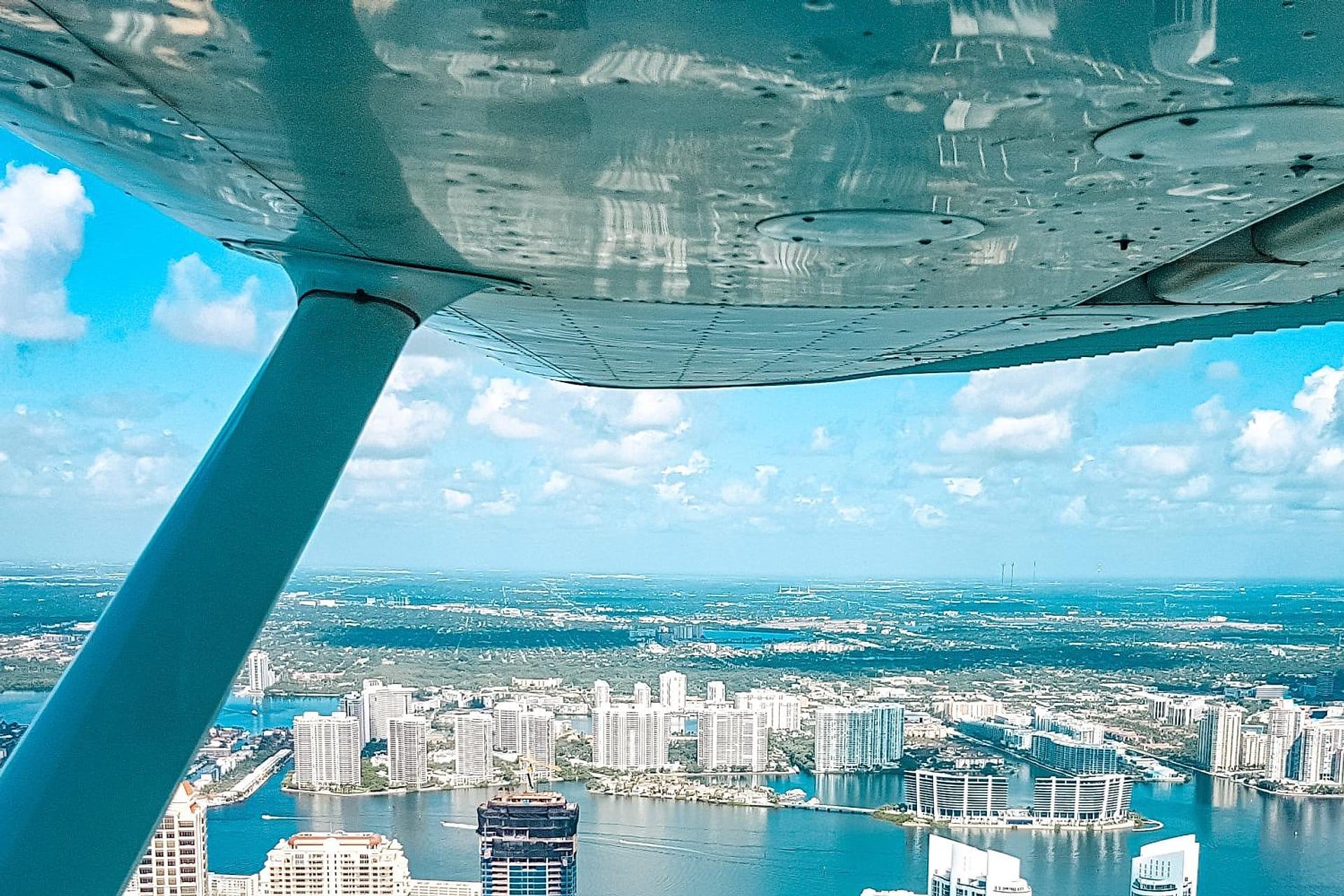 Aeroplano de lujo: 50 minutos sobre Miami