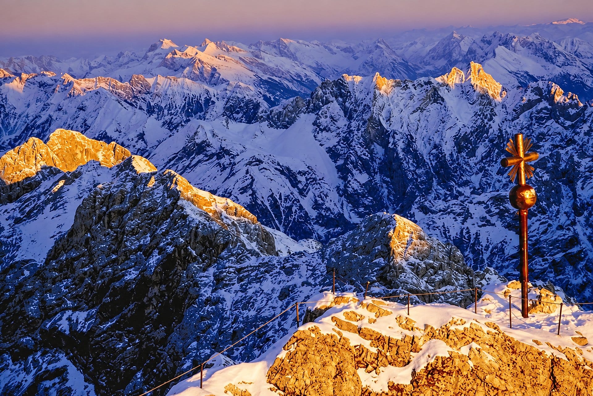 Visita a Zugspitze, la cumbre de Alemania