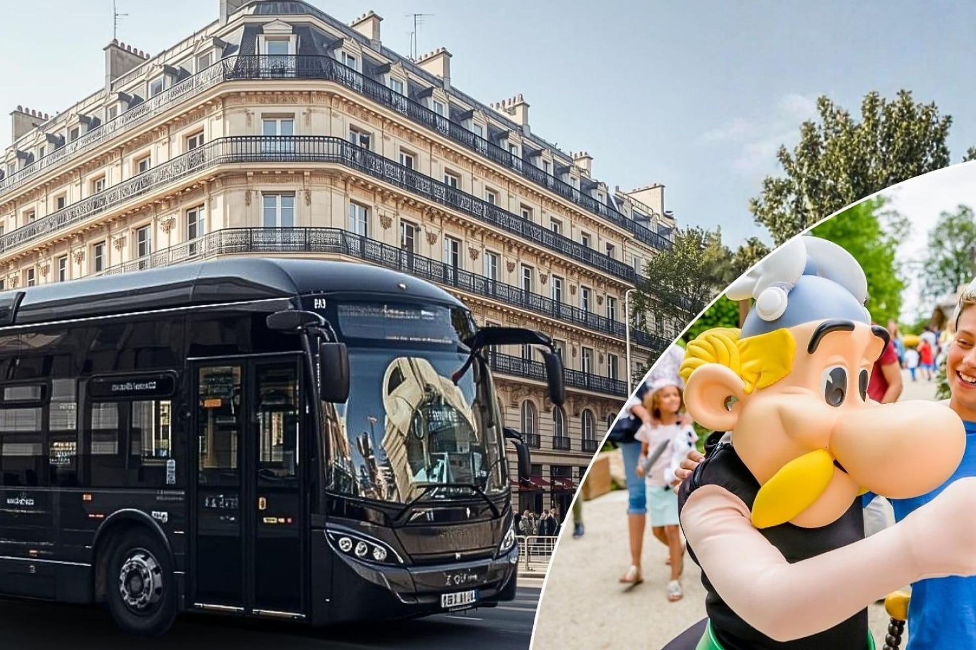 Asterix Park con transporte