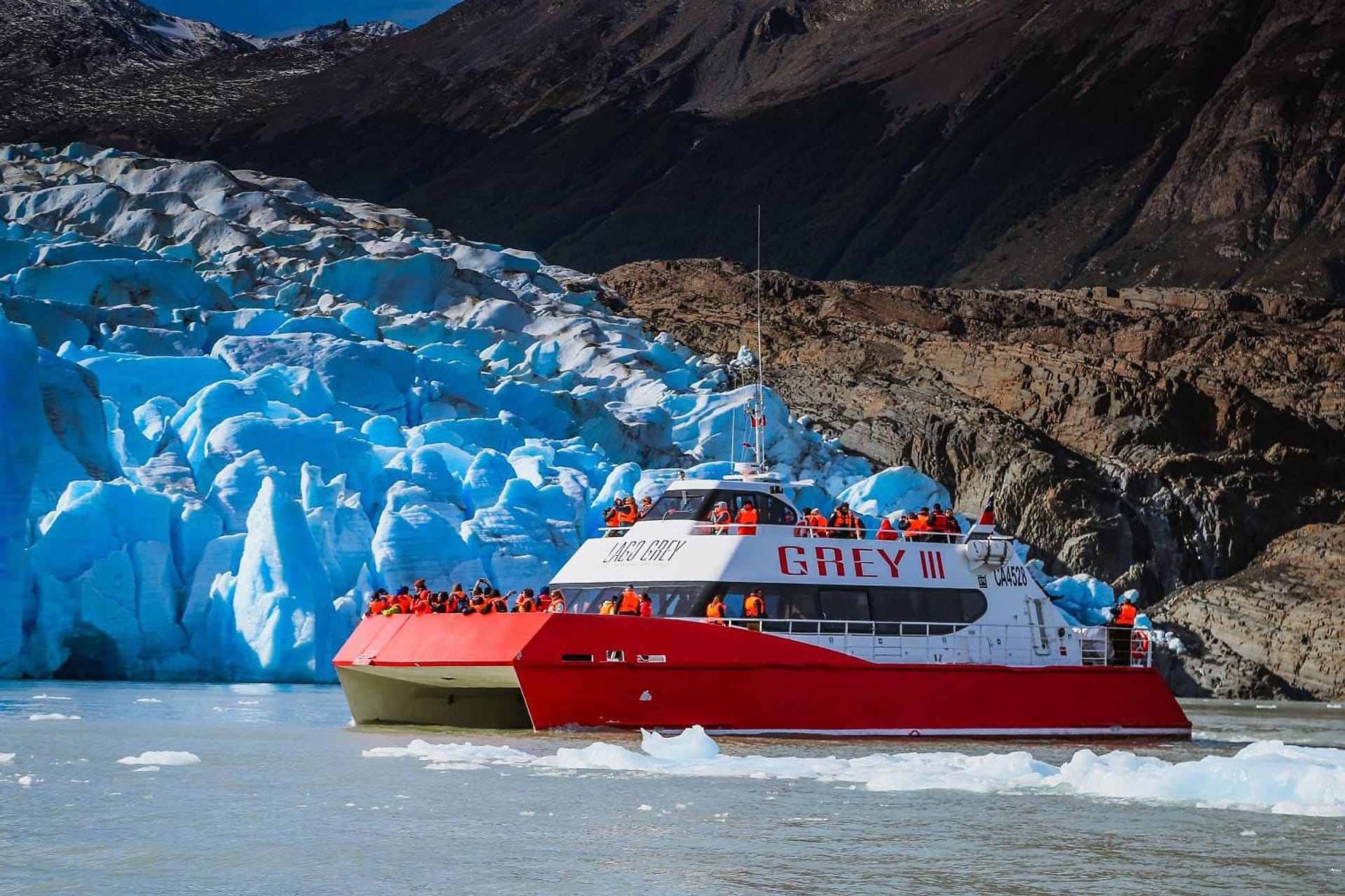 Navegación al Glaciar Grey