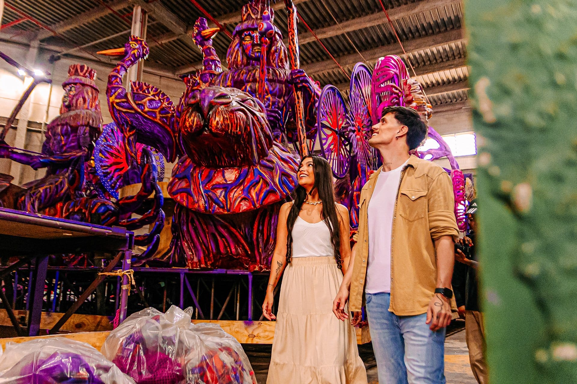 Detrás de escena del carnaval de Río