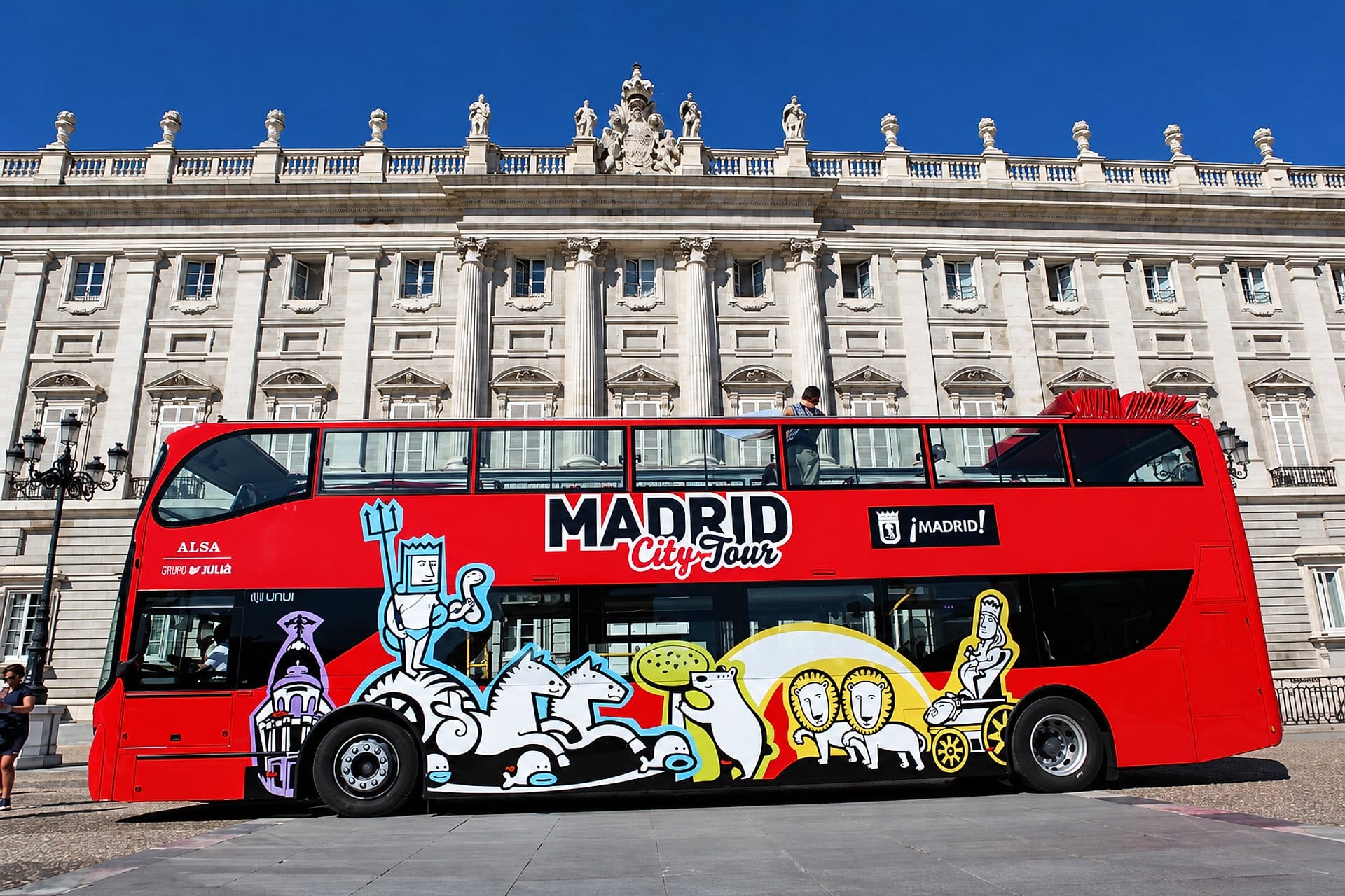 Madrid City Tour en bus Hop On Hop Off