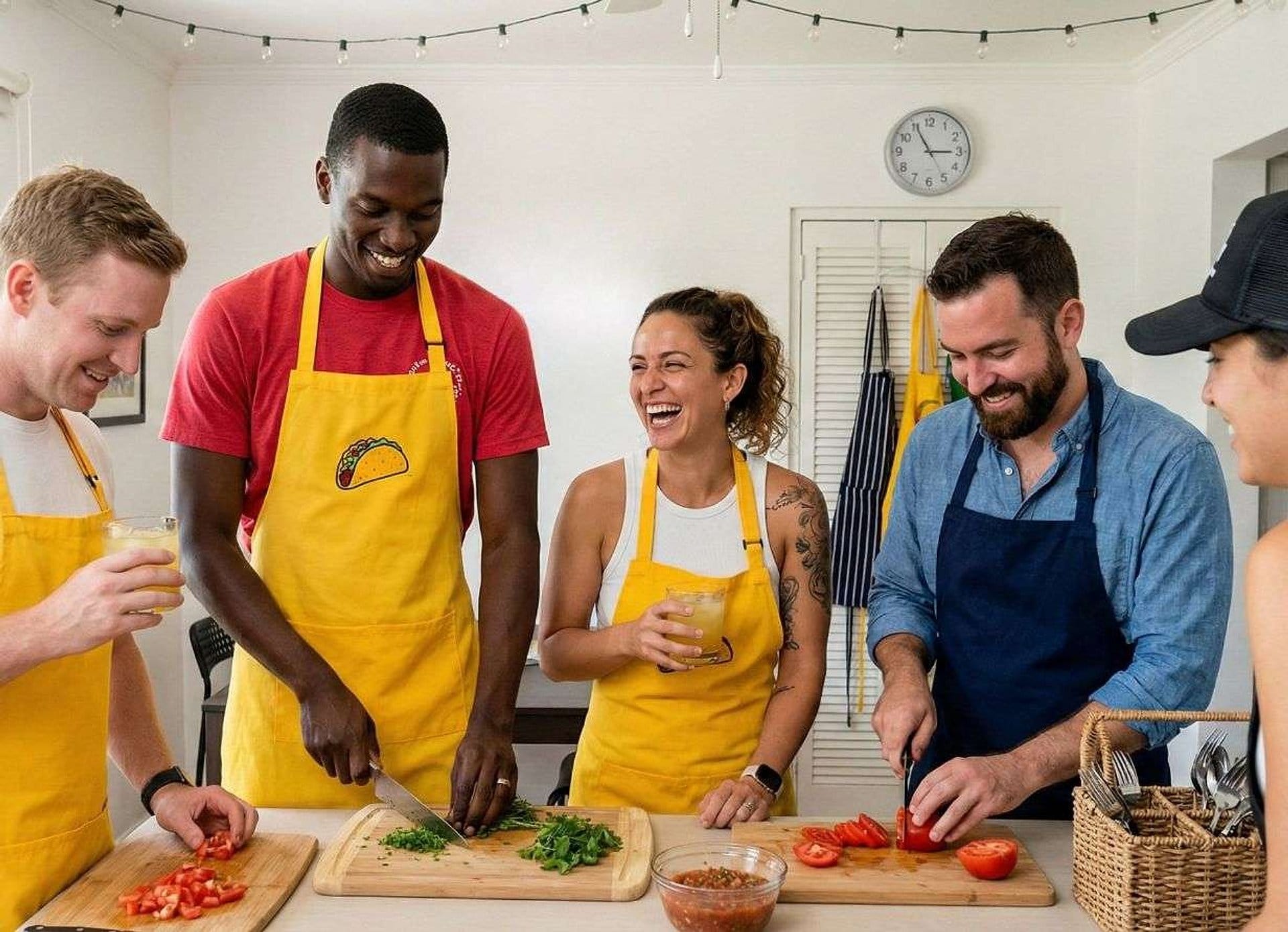 Clase de cocina casera dominicana