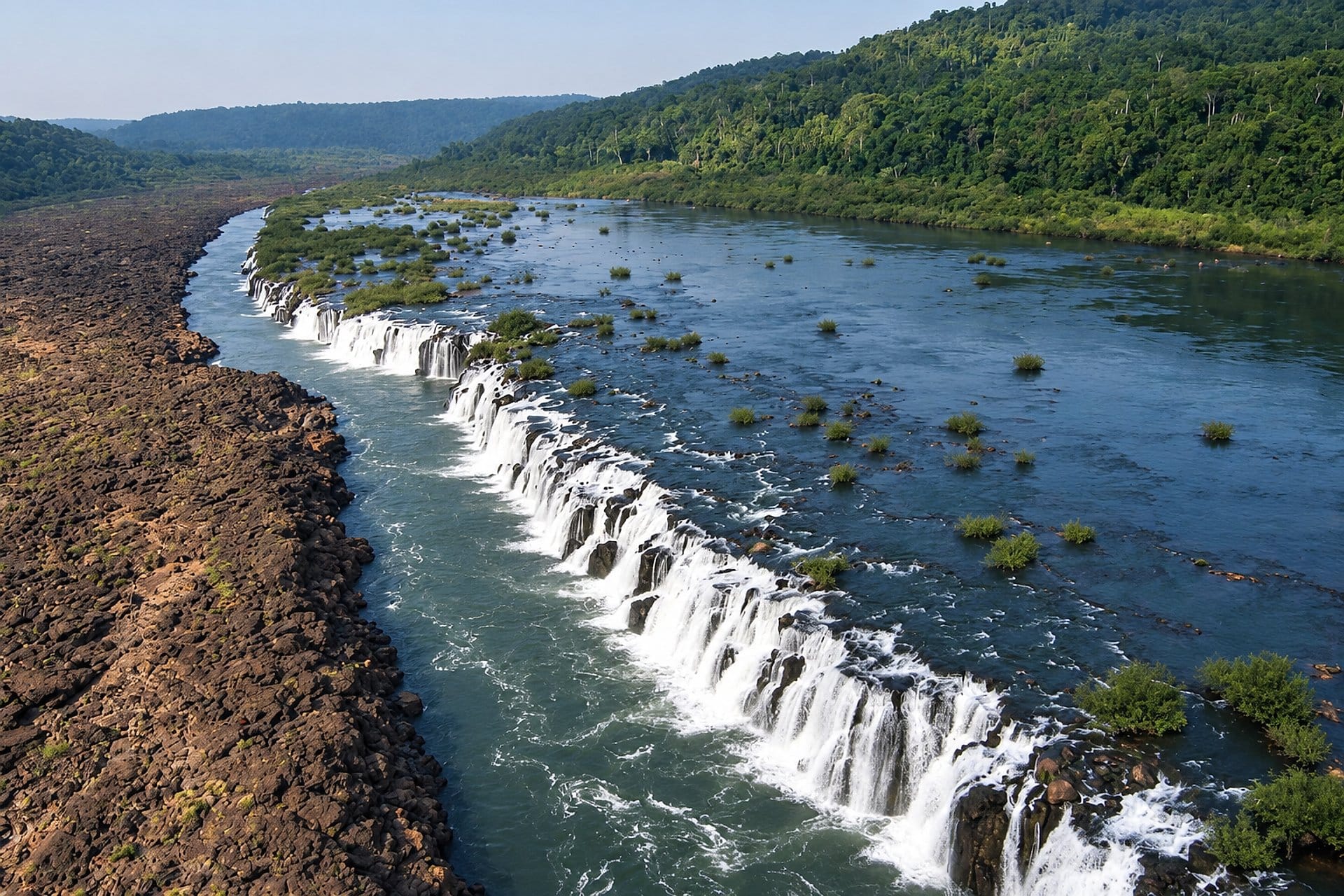 Saltos del Moconá desde Foz de Iguaçu