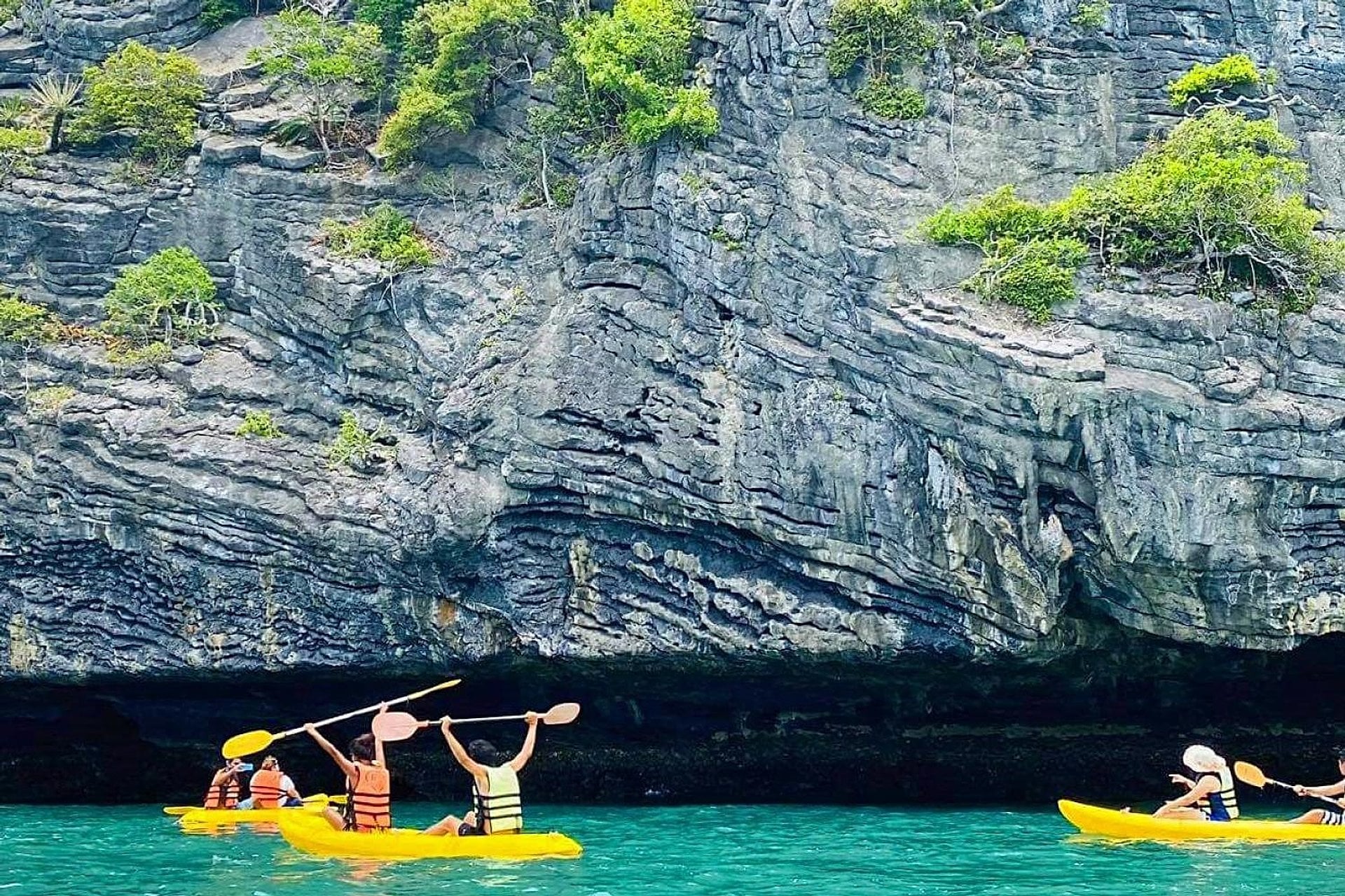 Parque Marino de Angthong en lancha rápida - Imagen 4