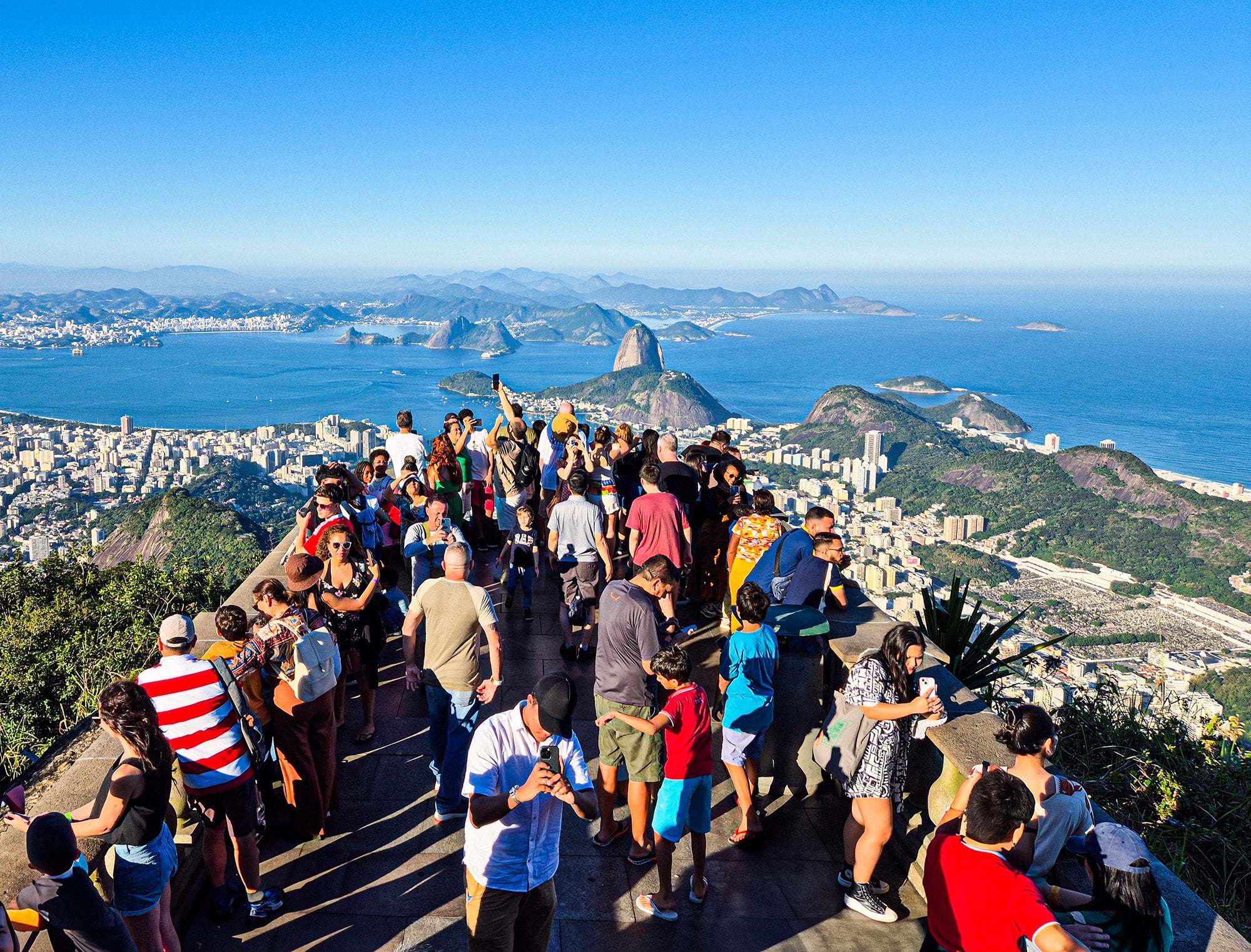 Medio día: Cristo Redentor y Selarón en van - Imagen 2