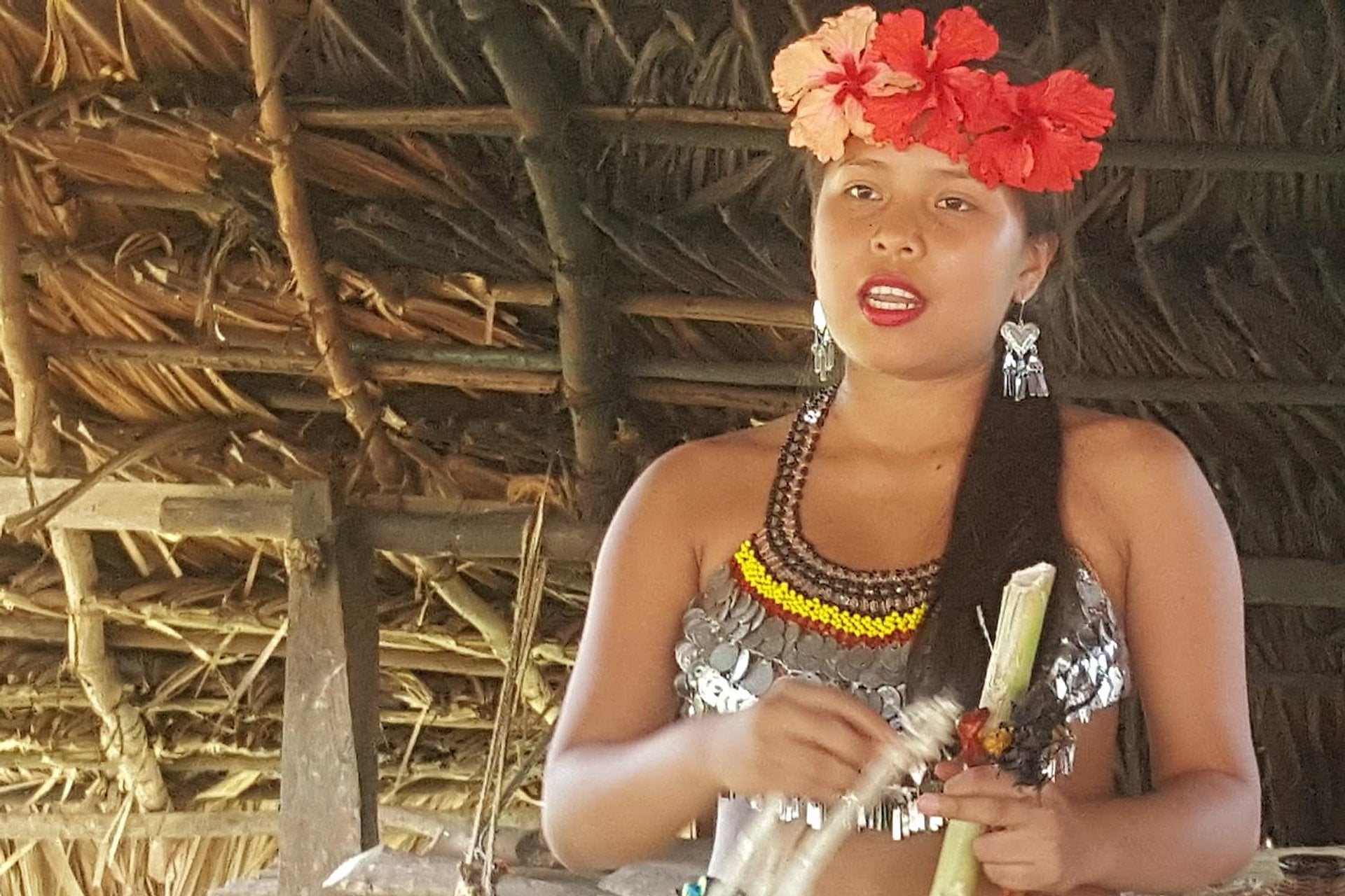 Cultura Emberá: canoa y cascadas - Imagen 2