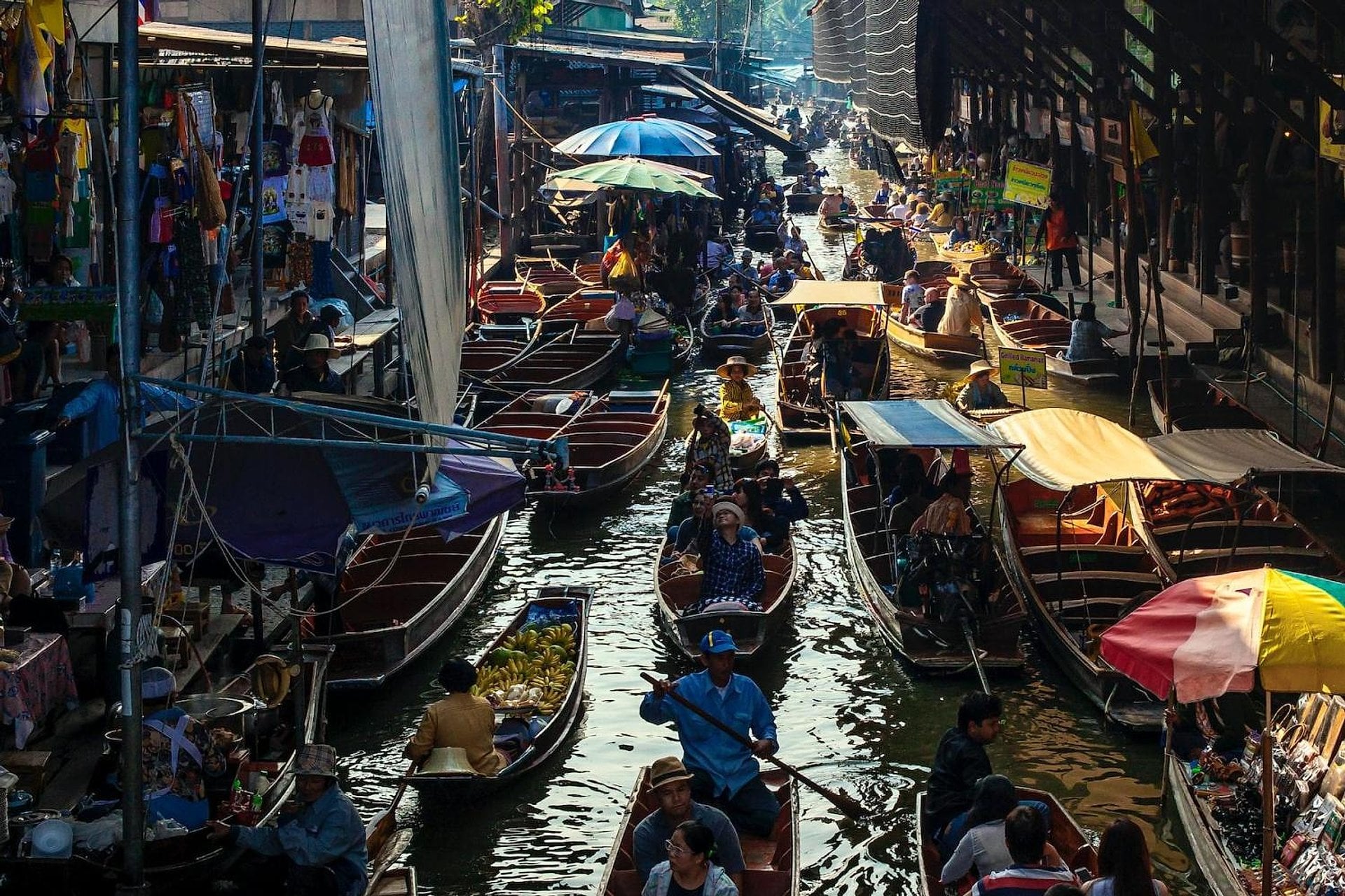 Mercado flotante Damnoen Saduak - Imagen 4
