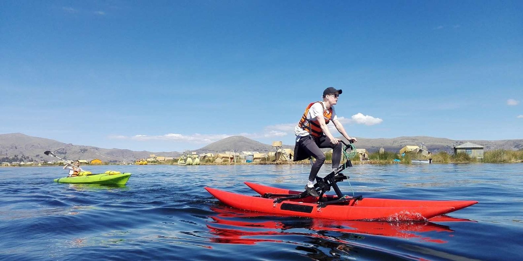 Aquabike en el Lago Titicaca: un paseo único - Imagen 2