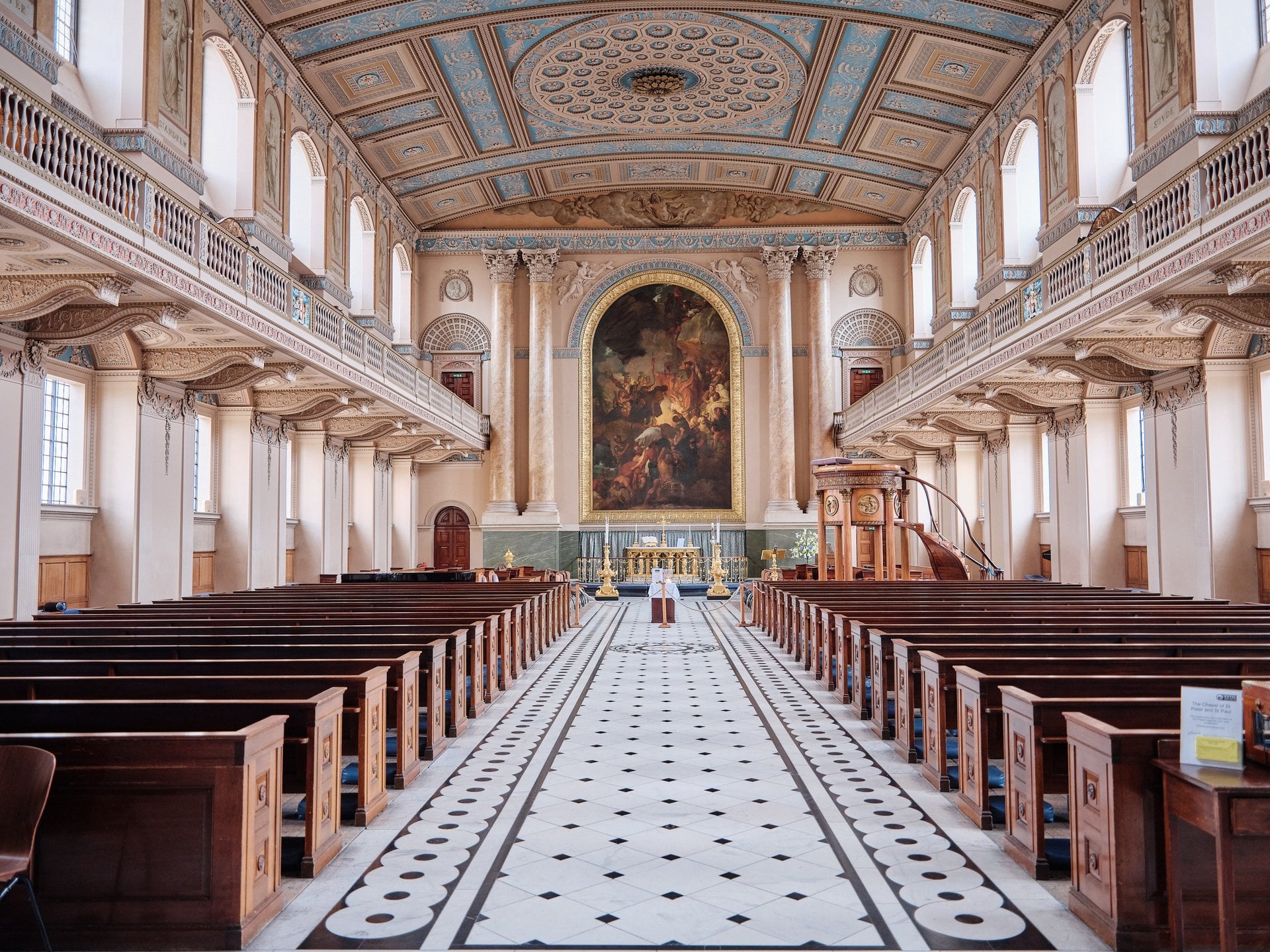 El Salón Pintado del Old Royal Naval College - Imagen 4