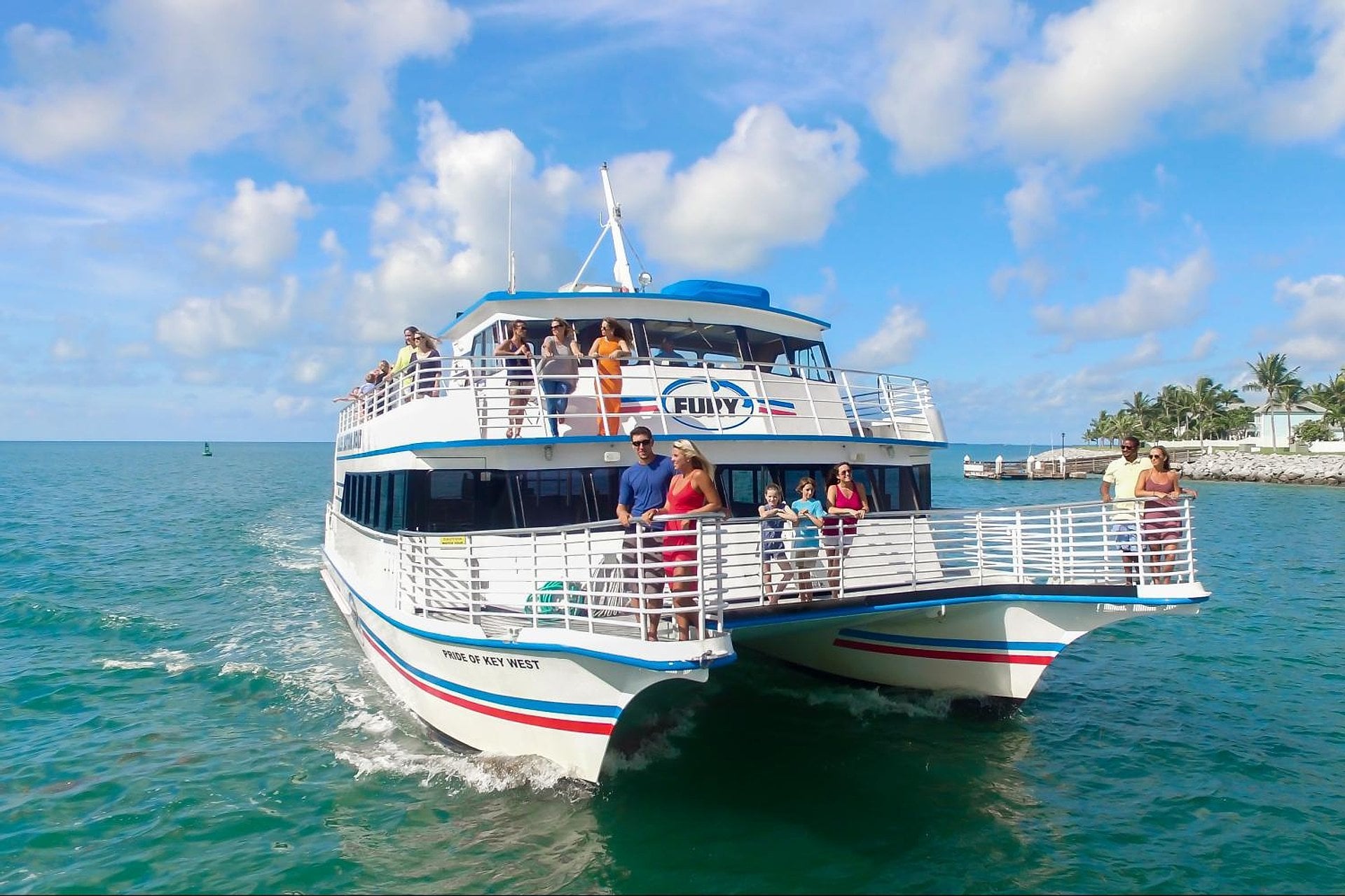 Barco con fondo de cristal en Key West - Imagen 3