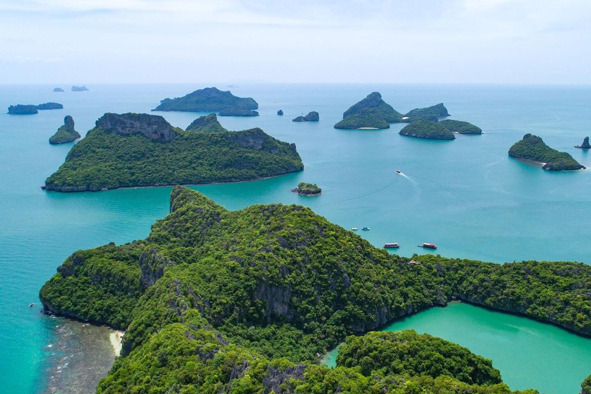 Parque Marino de Angthong en lancha rápida - Imagen 1