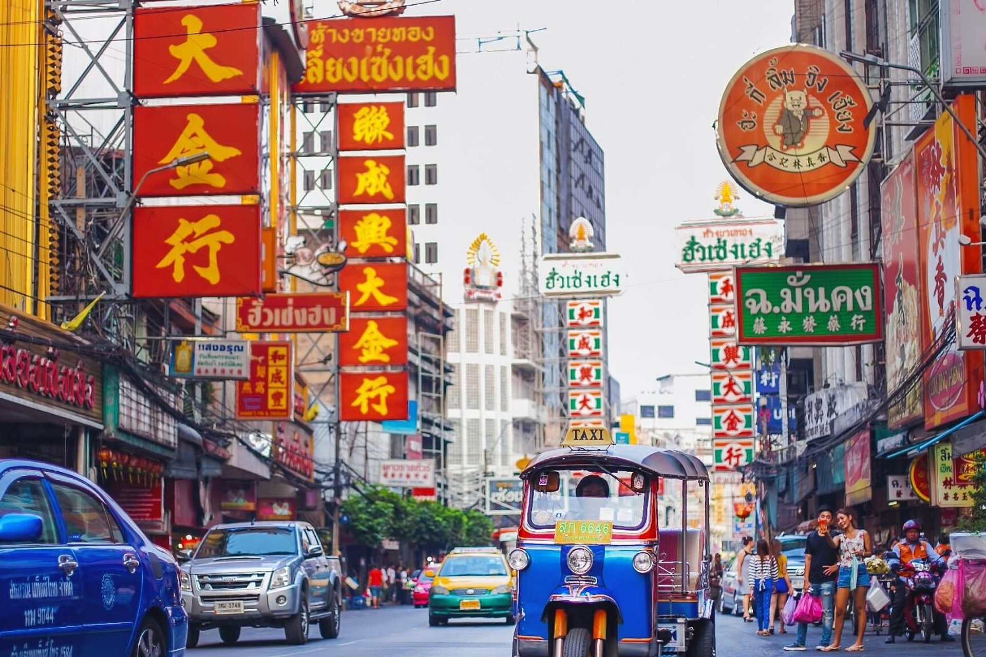 Bangkok: tuk tuk y recorrido a pie - Imagen 1