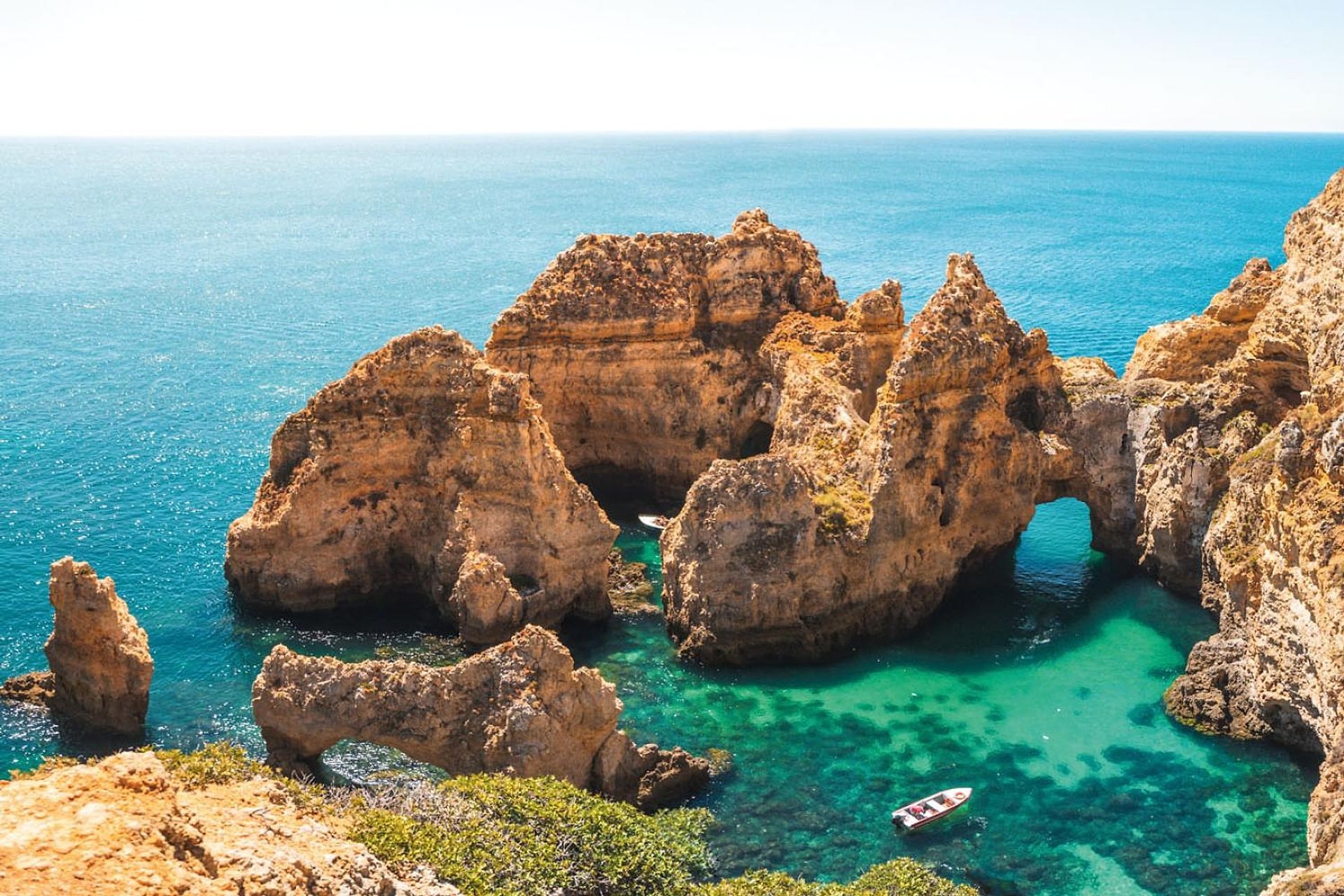 Catamarán a las cuevas de Ponta da Piedade - Imagen 1