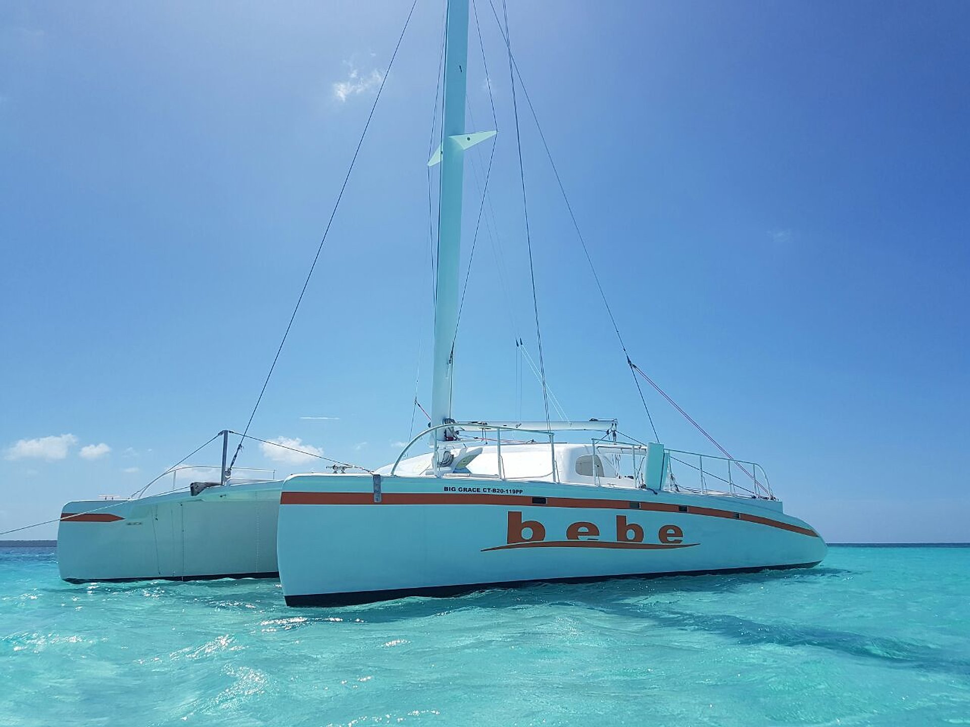 Fiesta en catamarán con piscina y snorkel - Imagen 1