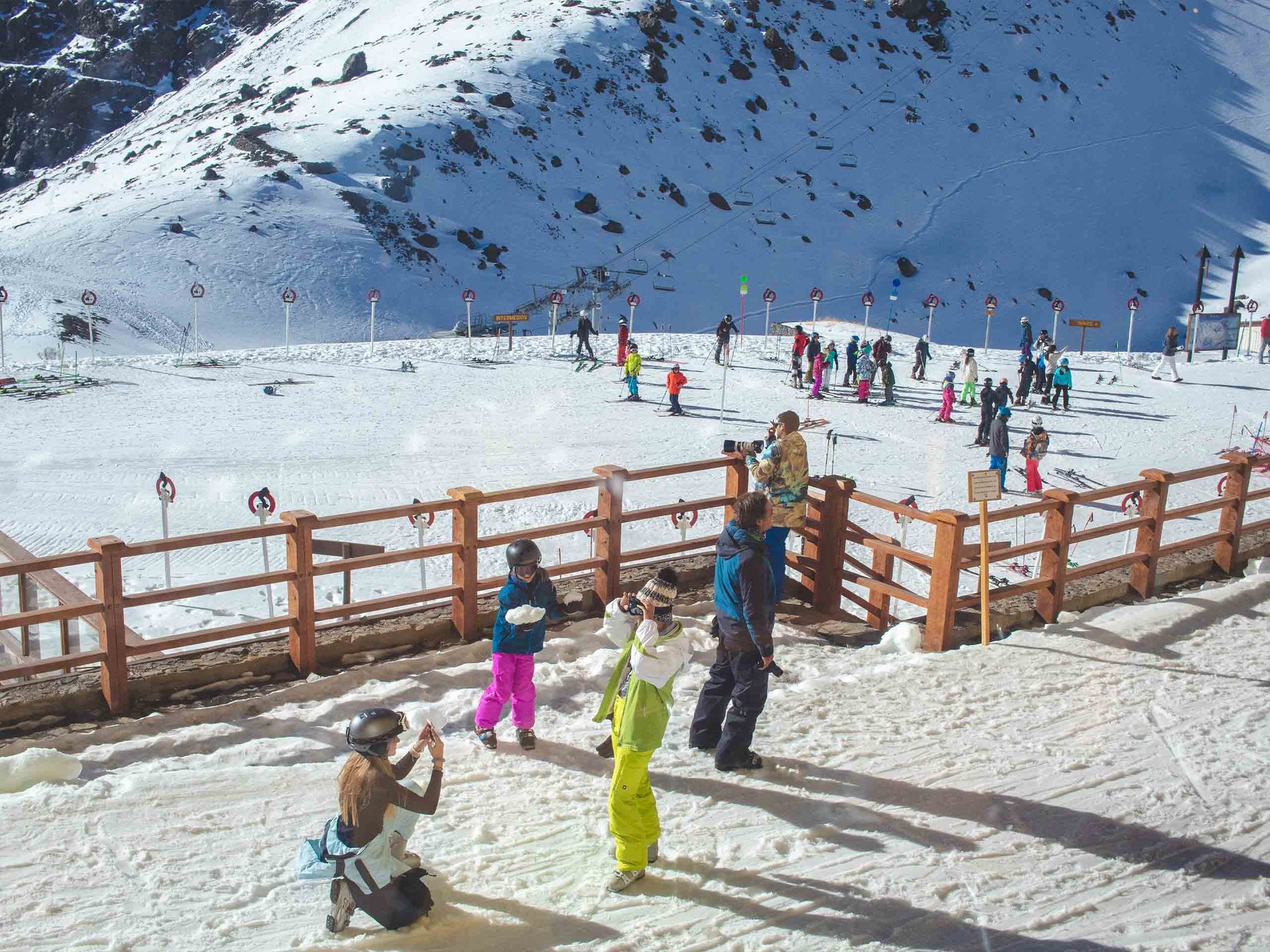 Laguna del Inca, centro de Ski Portillo - Imagen 1