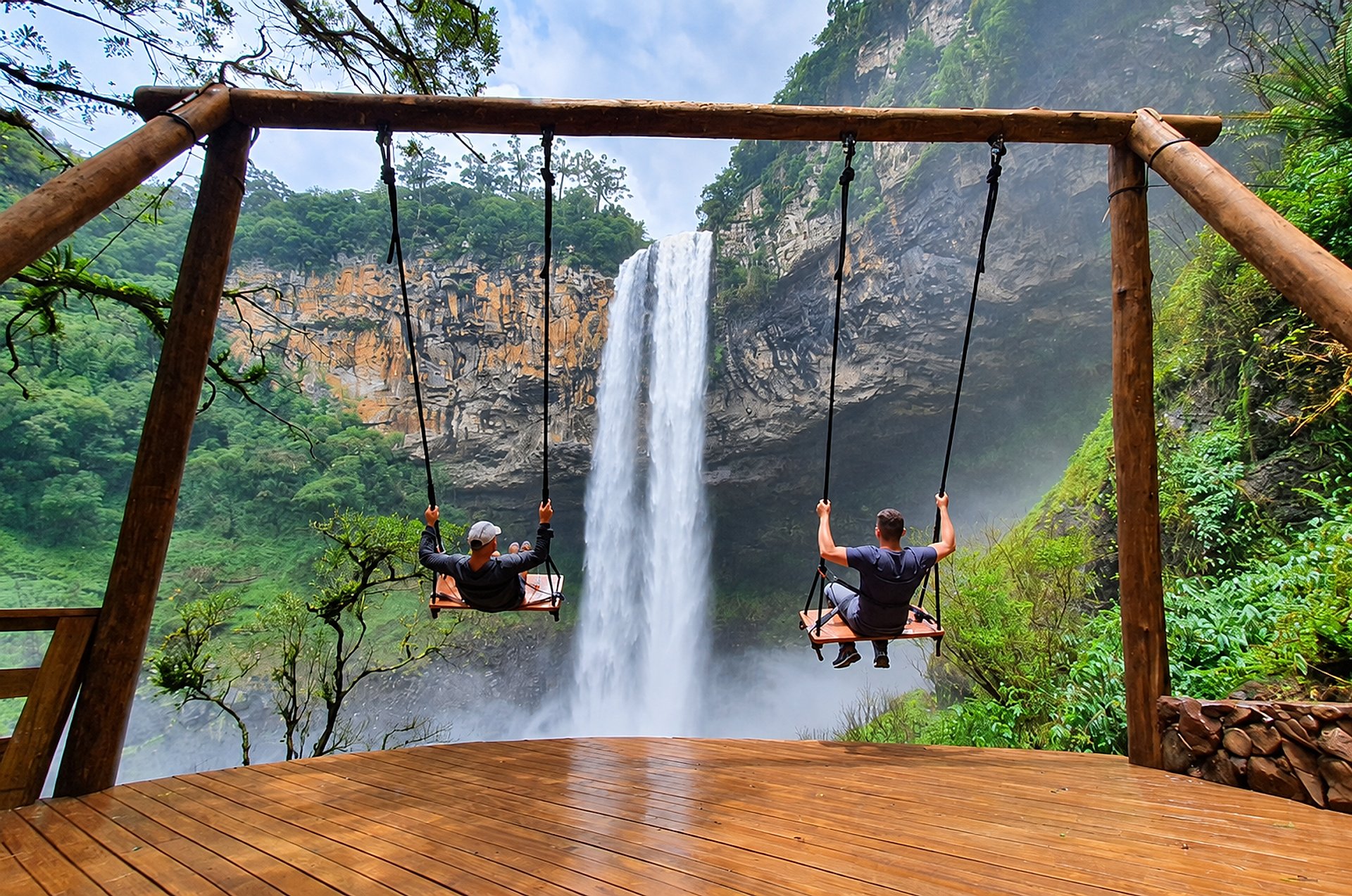 Recorrido a pie por la cascada Caracol - Imagen 1