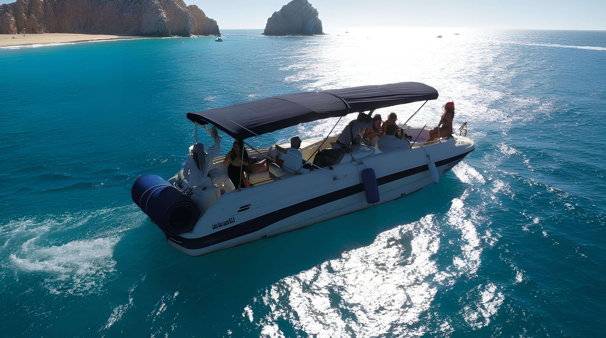 Yate en Cabo: Arco, Roca Pelícano, snorkel - Imagen 1