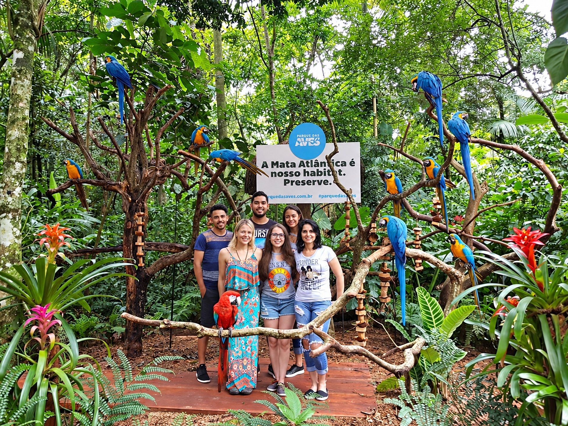 Parque de Aves - Ticket y transporte - Imagen 1
