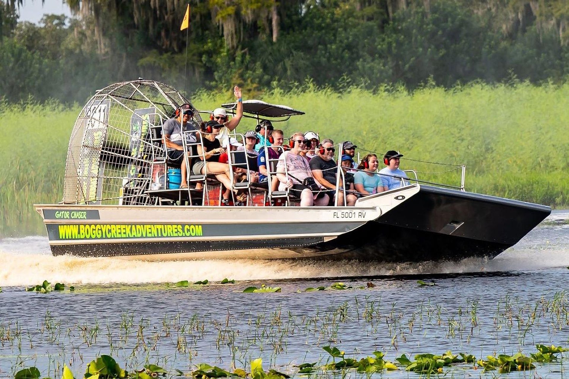 Hidrodeslizador de 30 minutos en Boggy Creek - Imagen 1