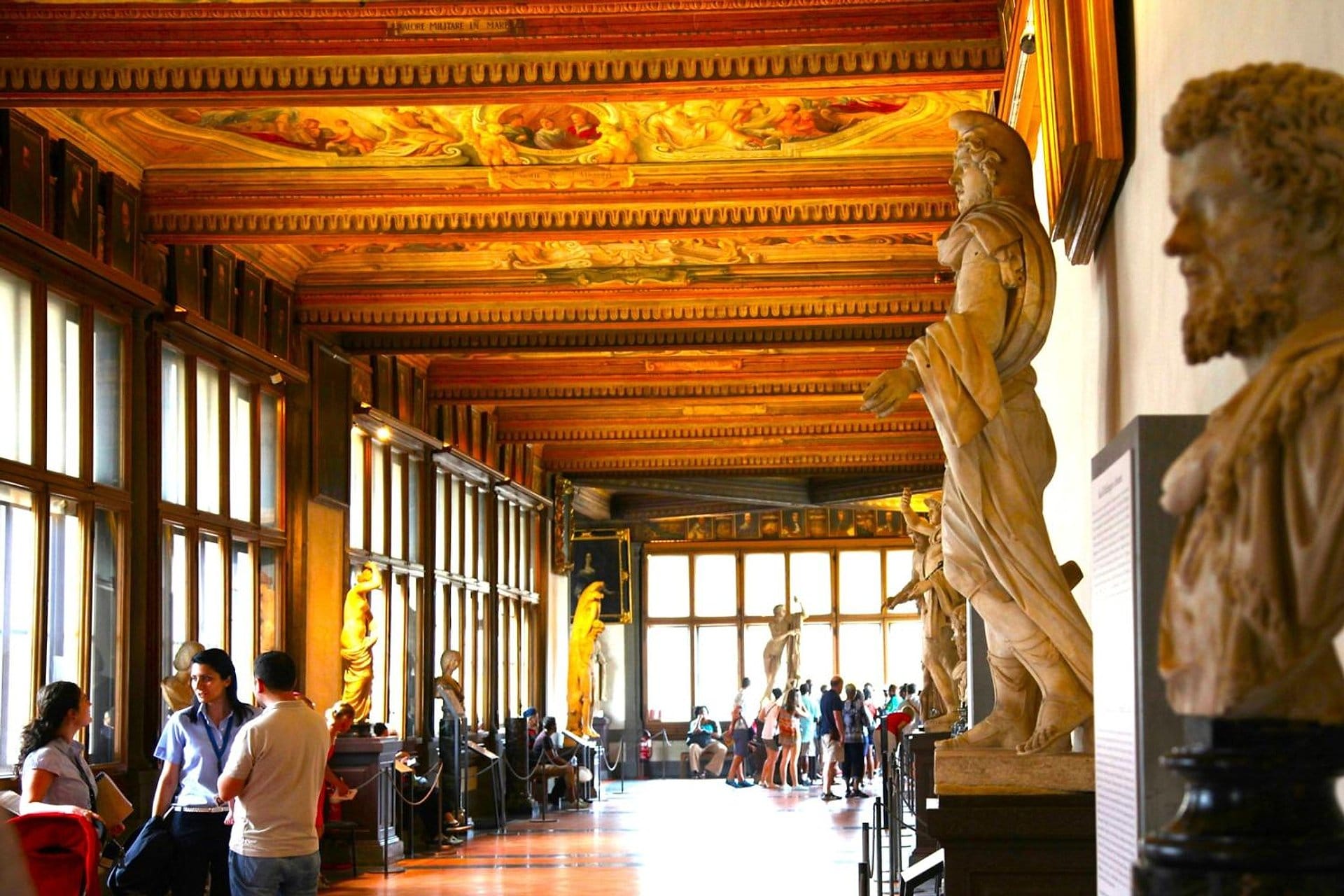 Entrada a la Galería Uffizi y audioguía